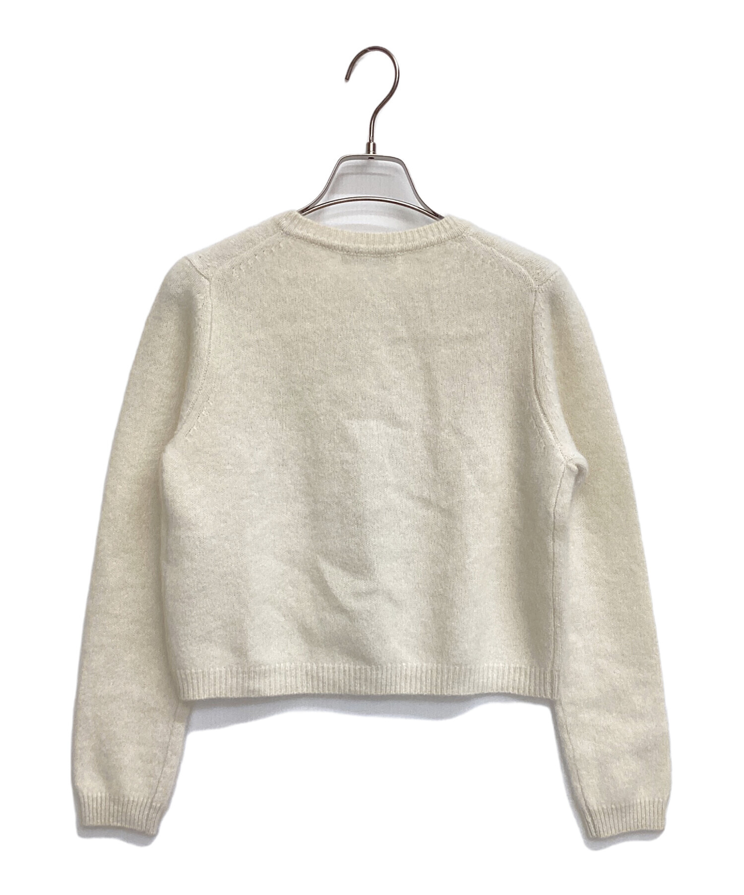 中古・古着通販】ANAYI (アナイ) 厚手カーディガン ベージュ サイズ:36