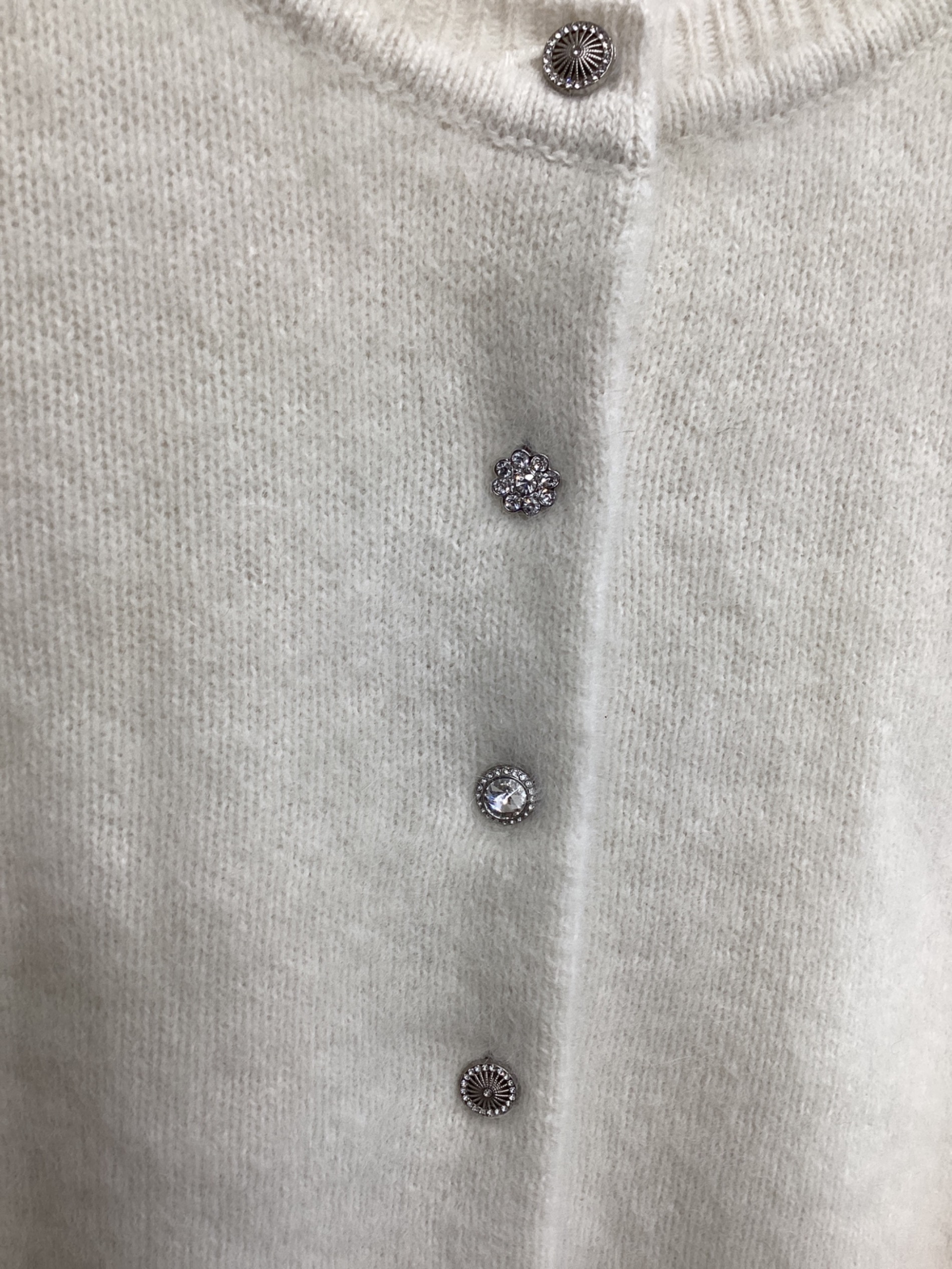 中古・古着通販】ANAYI (アナイ) 厚手カーディガン ベージュ サイズ:36