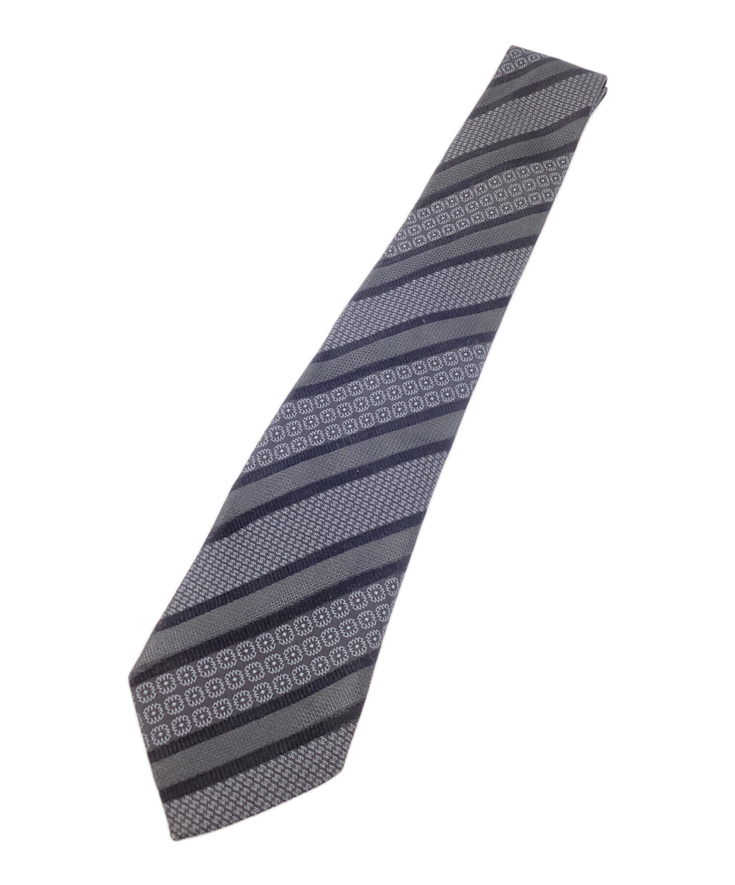 中古・古着通販】CHANEL (シャネル) ネクタイ ブラック サイズ:FREE