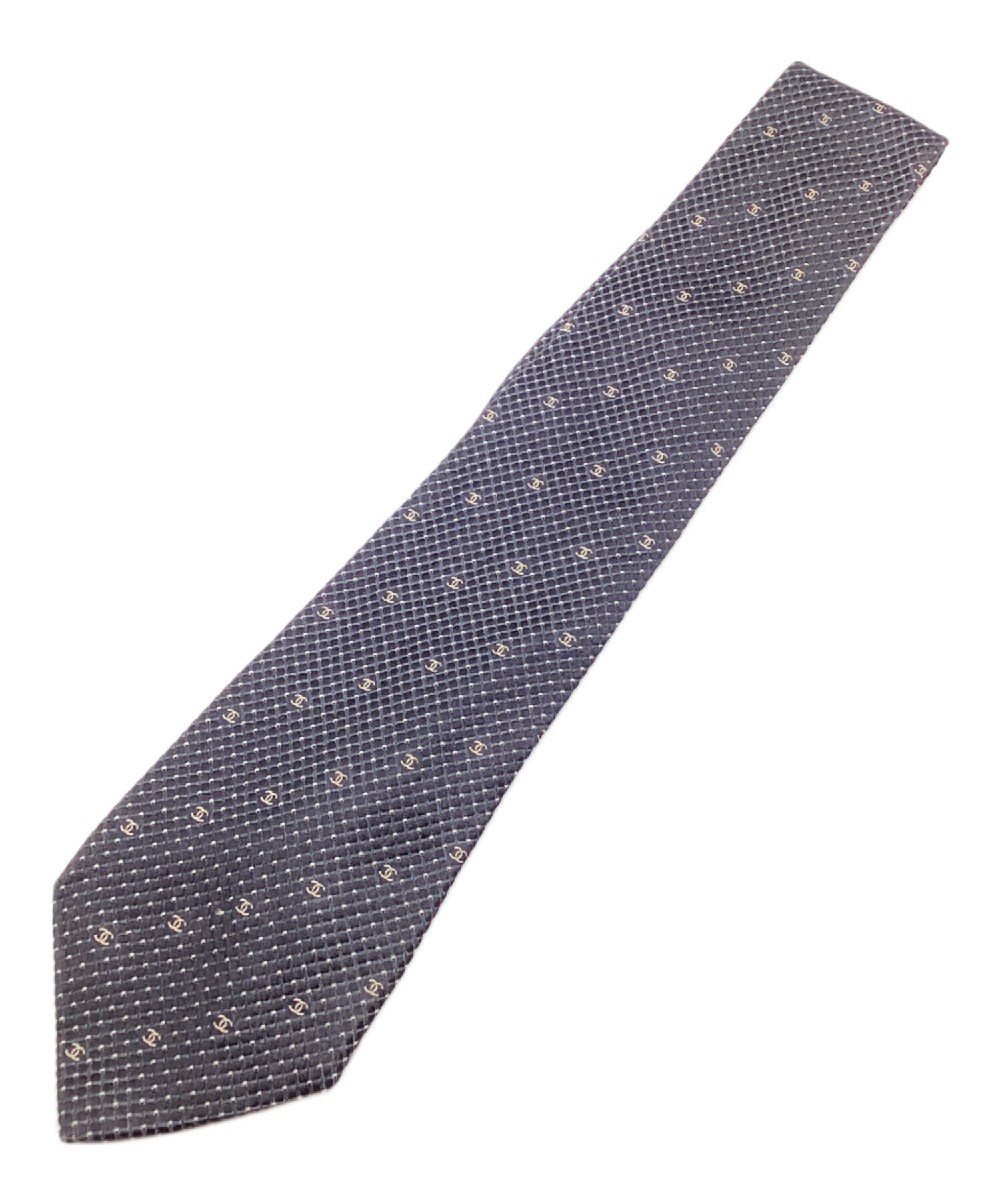 中古・古着通販】CHANEL (シャネル) ネクタイ ブラック サイズ:FREE