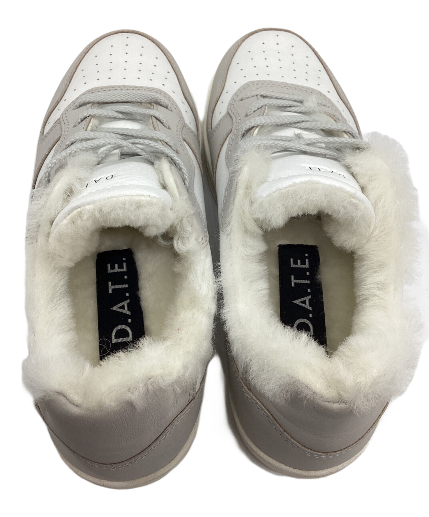 中古・古着通販】D.A.T.E. (デイト) スニーカー ライトグレー×ベージュ 