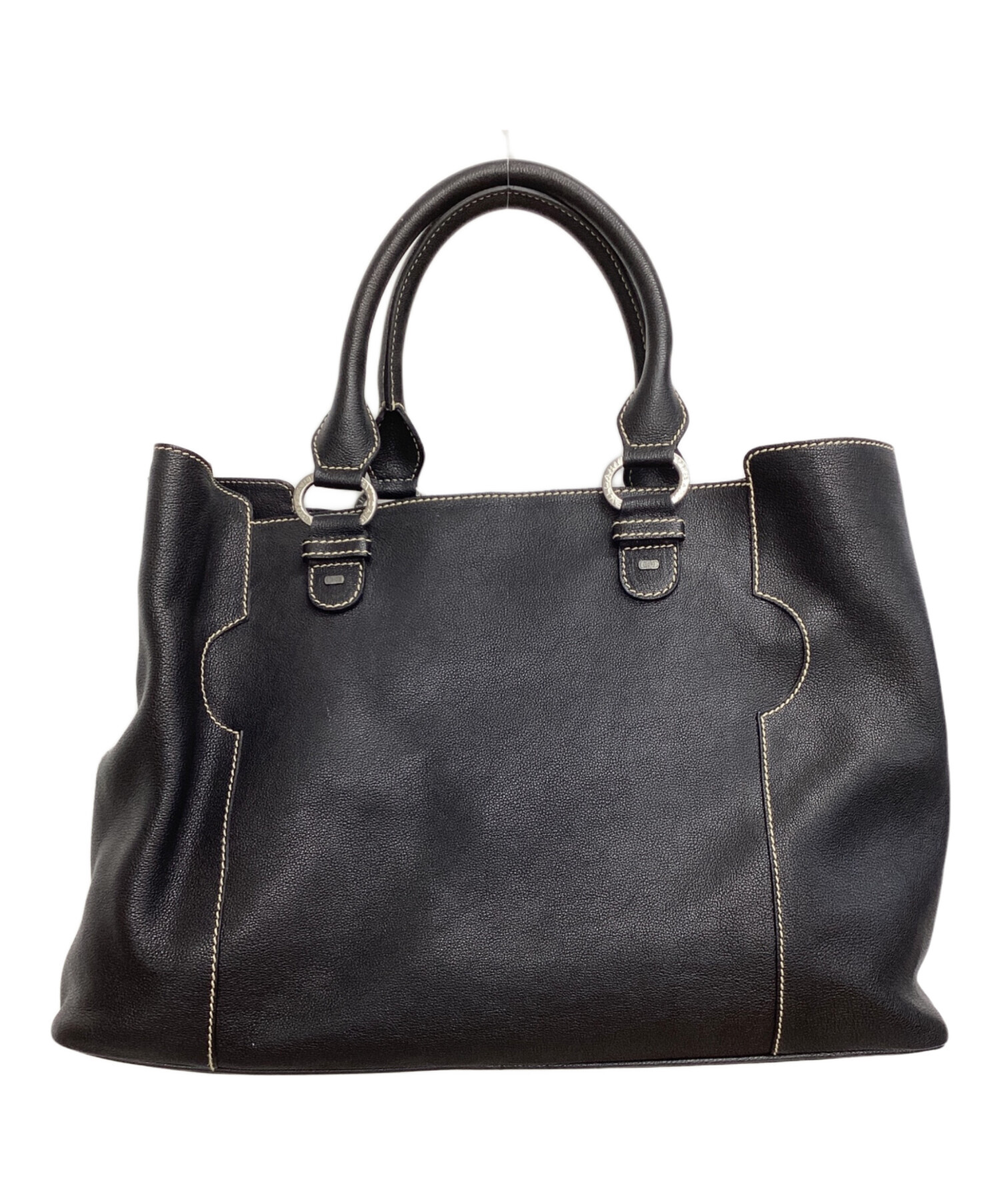 中古・古着通販】BVLGARI (ブルガリ) トートバッグ ブラック｜ブランド 