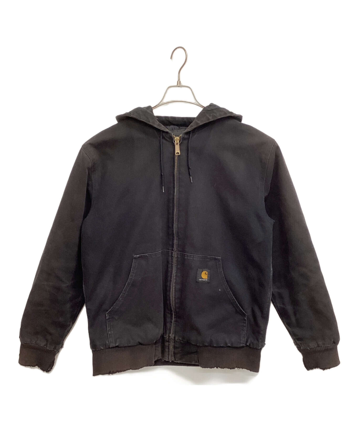 中古・古着通販】CarHartt (カーハート) ジップパーカー ブラック