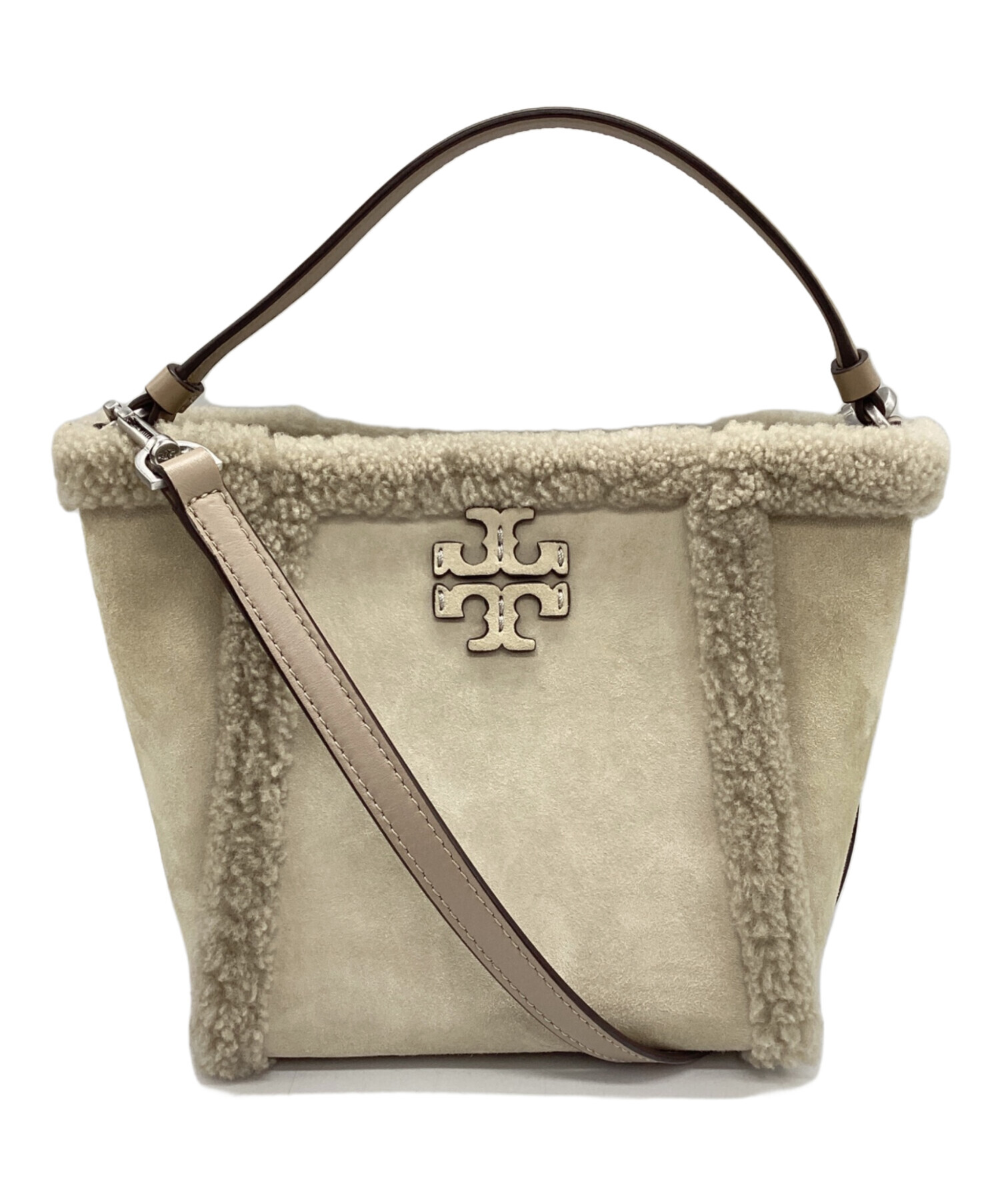 中古・古着通販】TORY BURCH (トリーバーチ) 2WAYバッグ ベージュ