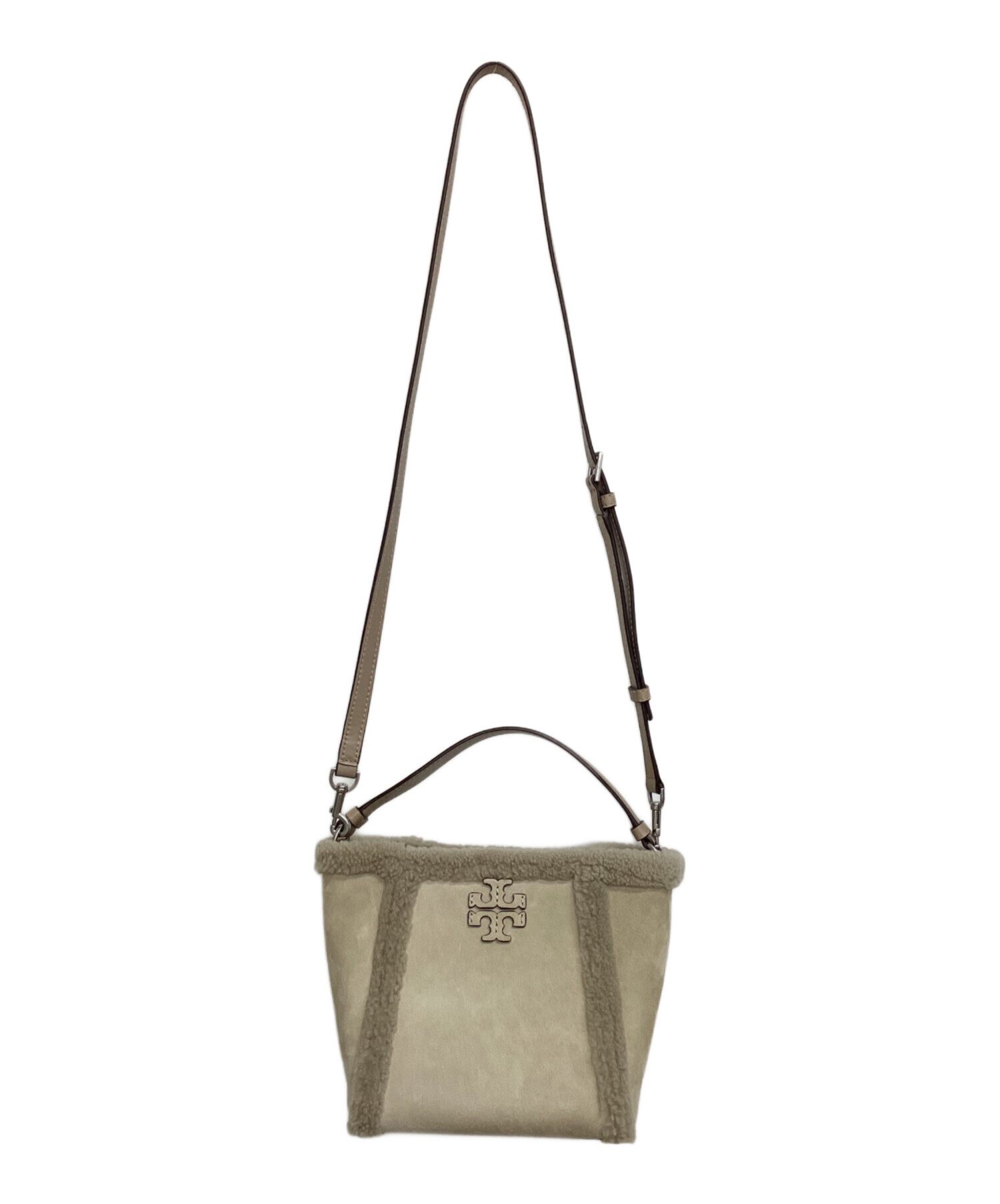 中古・古着通販】TORY BURCH (トリーバーチ) 2WAYバッグ ベージュ