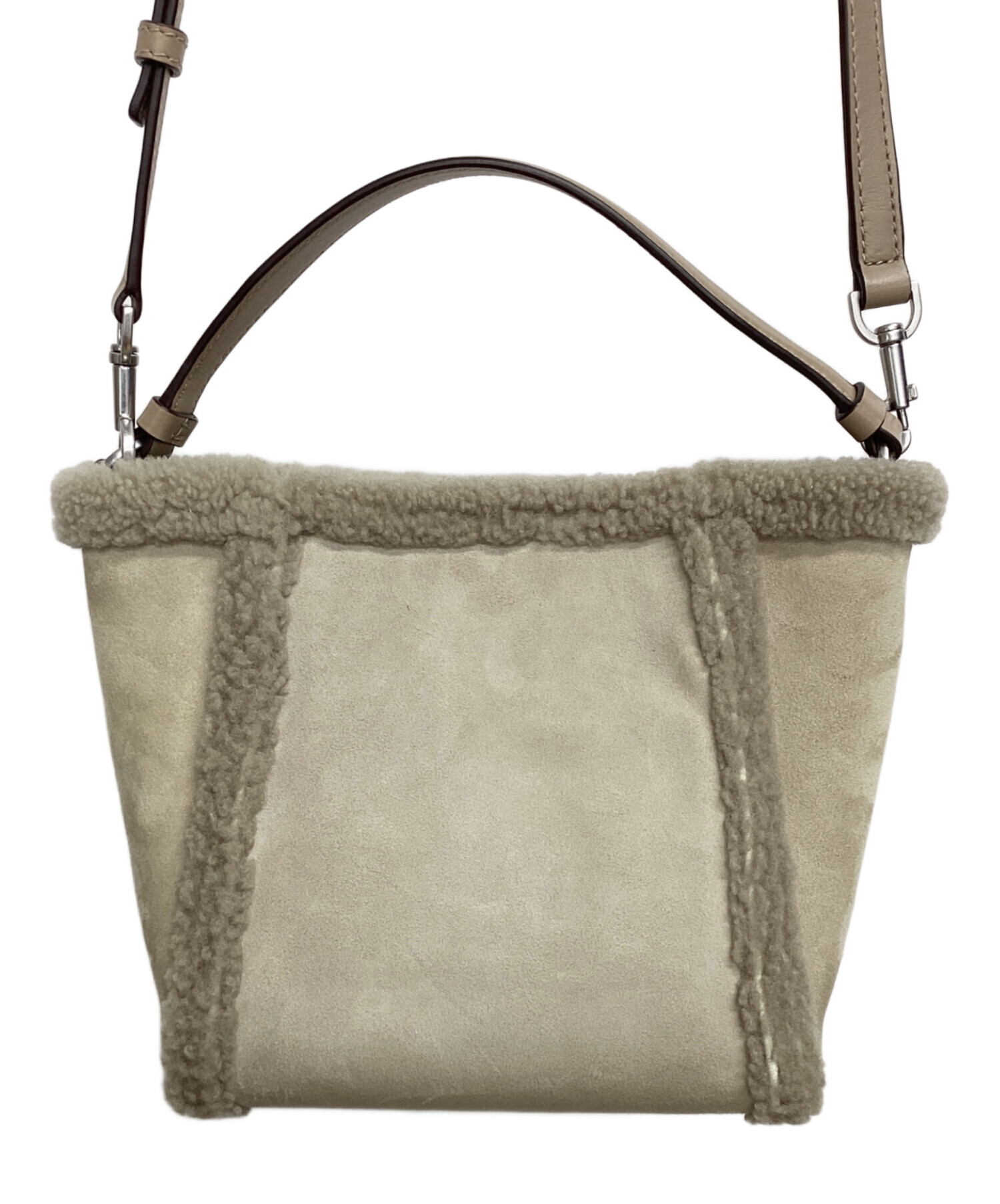 中古・古着通販】TORY BURCH (トリーバーチ) 2WAYバッグ ベージュ