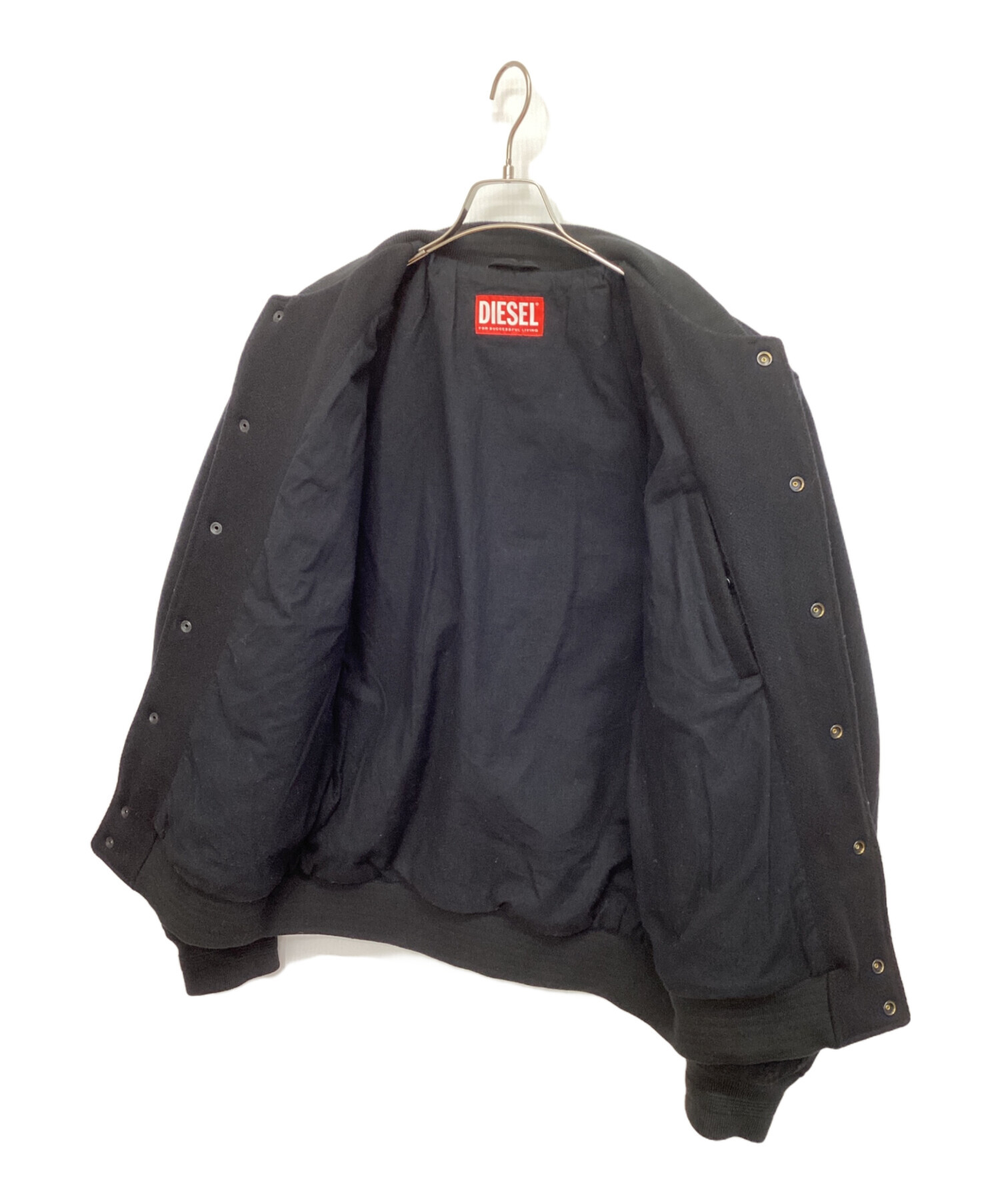 中古・古着通販】DIESEL (ディーゼル) ボンバージャケット ブラック