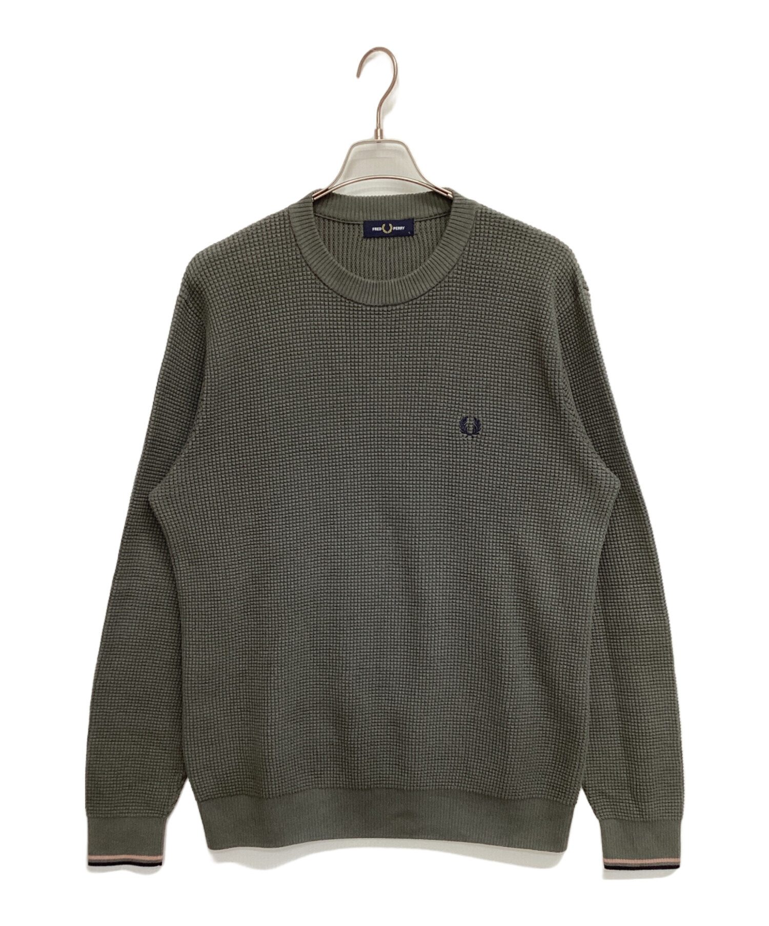 中古・古着通販】FRED PERRY (フレッドペリー) 長袖カットソー 