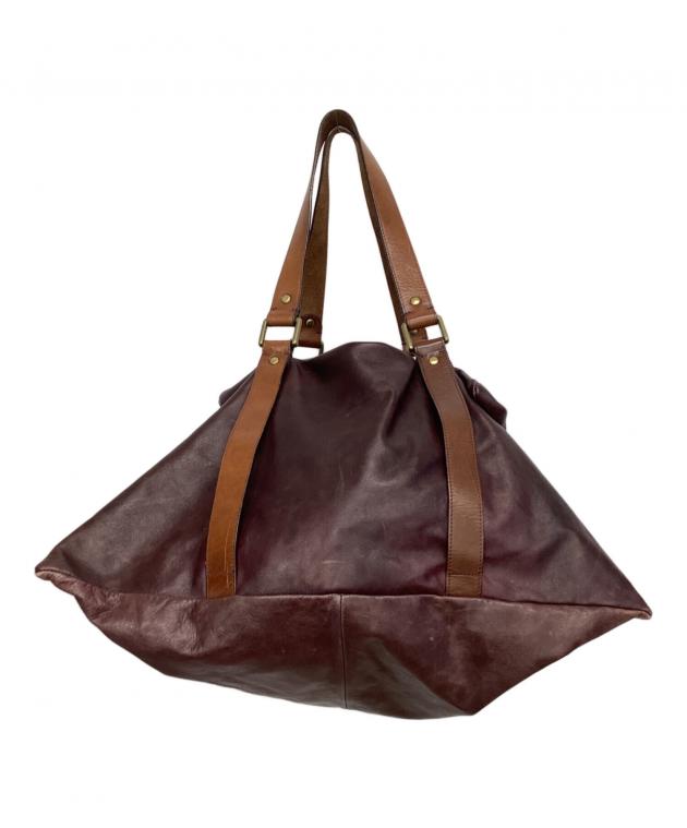 中古・古着通販】MIHARA YASUHIRO (ミハラヤスヒロ) レザーボストン