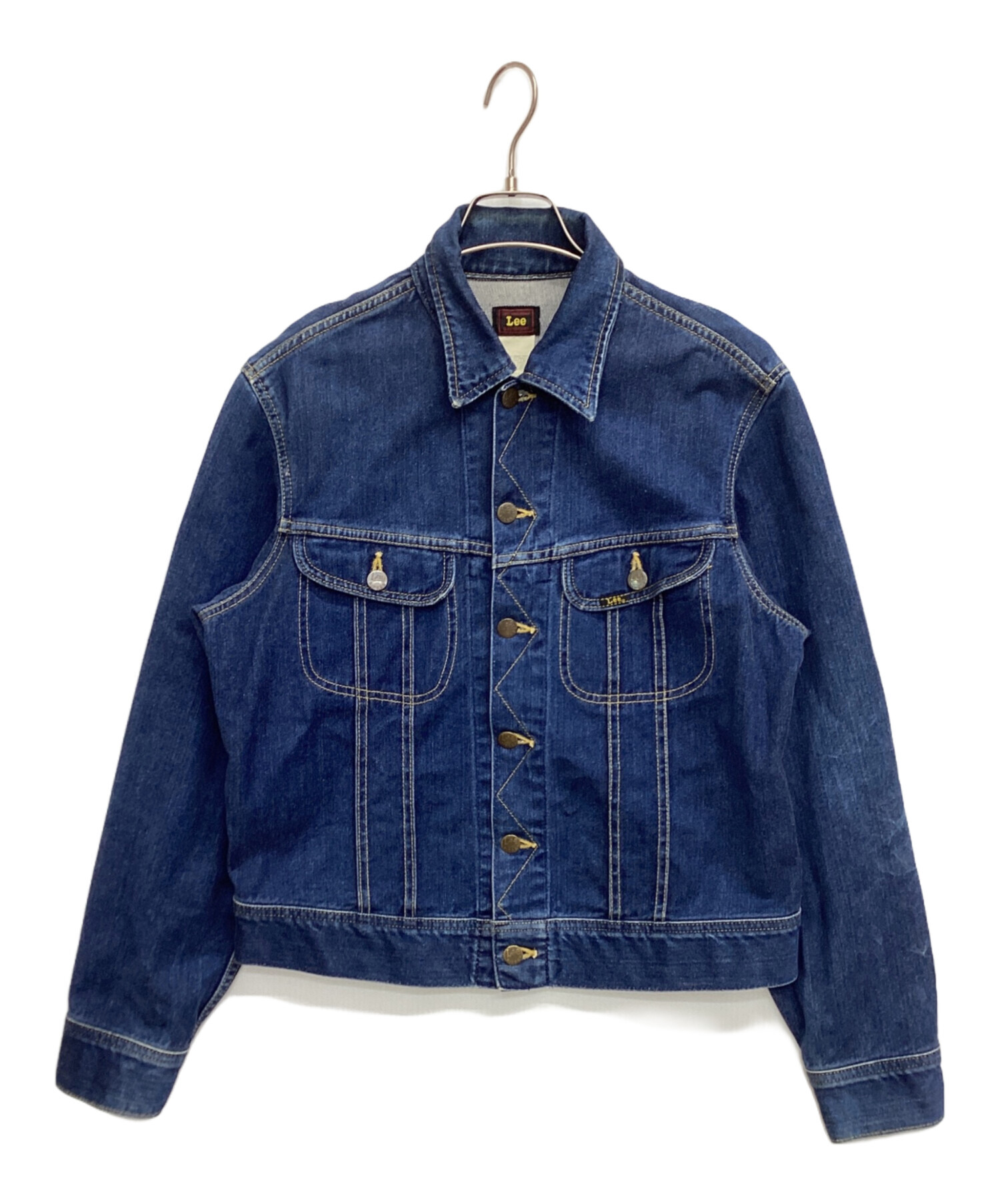 中古・古着通販】LEE (リー) デニムジャケット ネイビー サイズ:M 