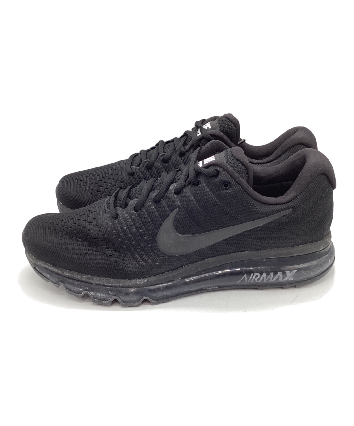 中古・古着通販】NIKE (ナイキ) スニーカー ブラック サイズ:28