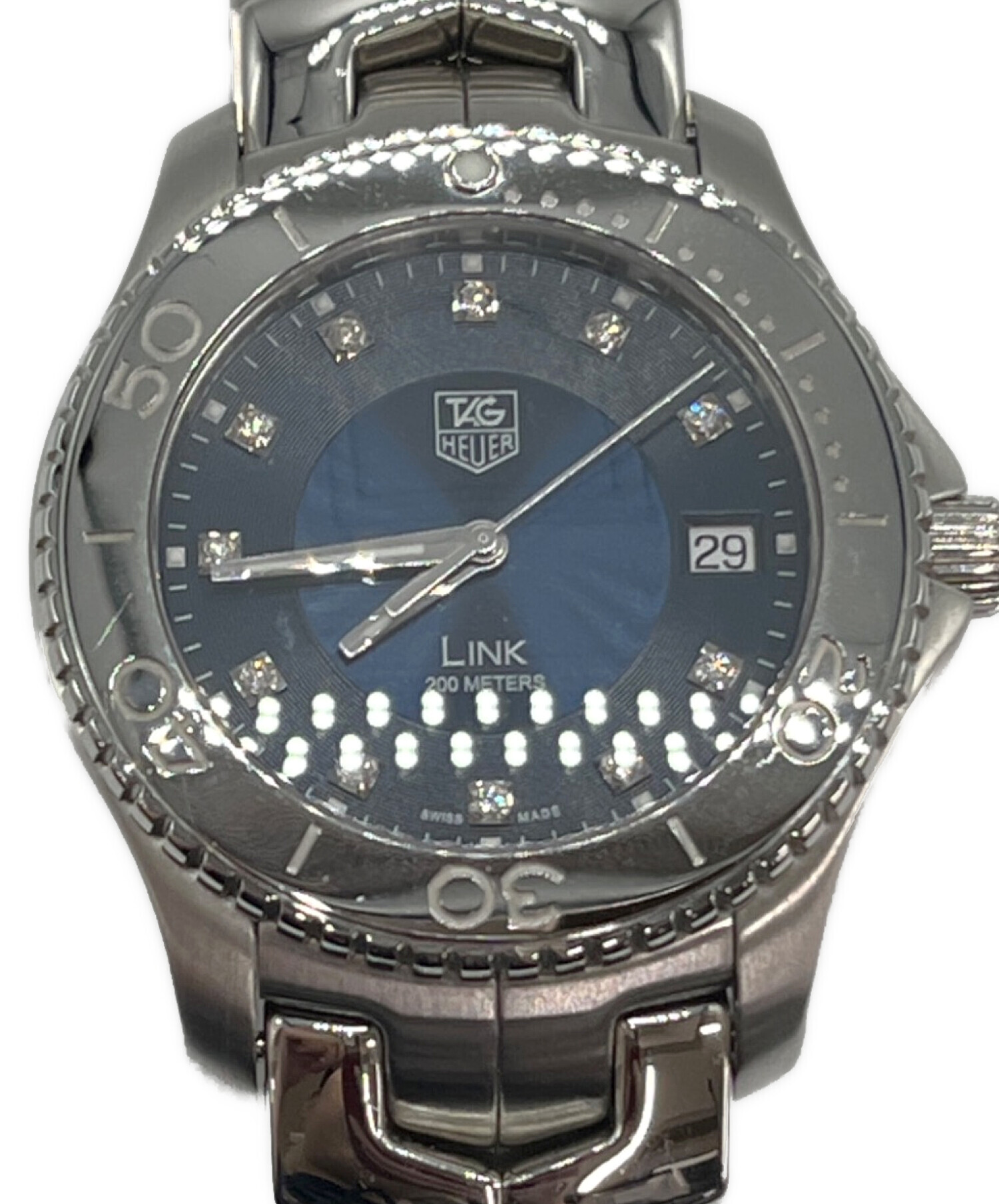 中古・古着通販】TAG HEUER (タグ・ホイヤー) LINK（リンク） ブルー