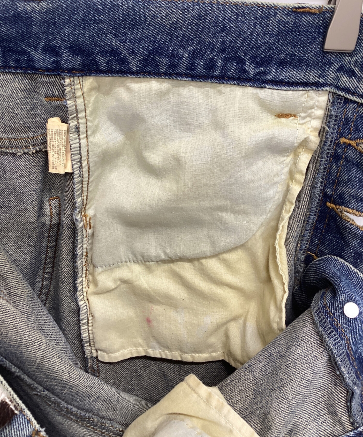 中古・古着通販】BADWAY (バッドウェイ) デニムパンツ インディゴ