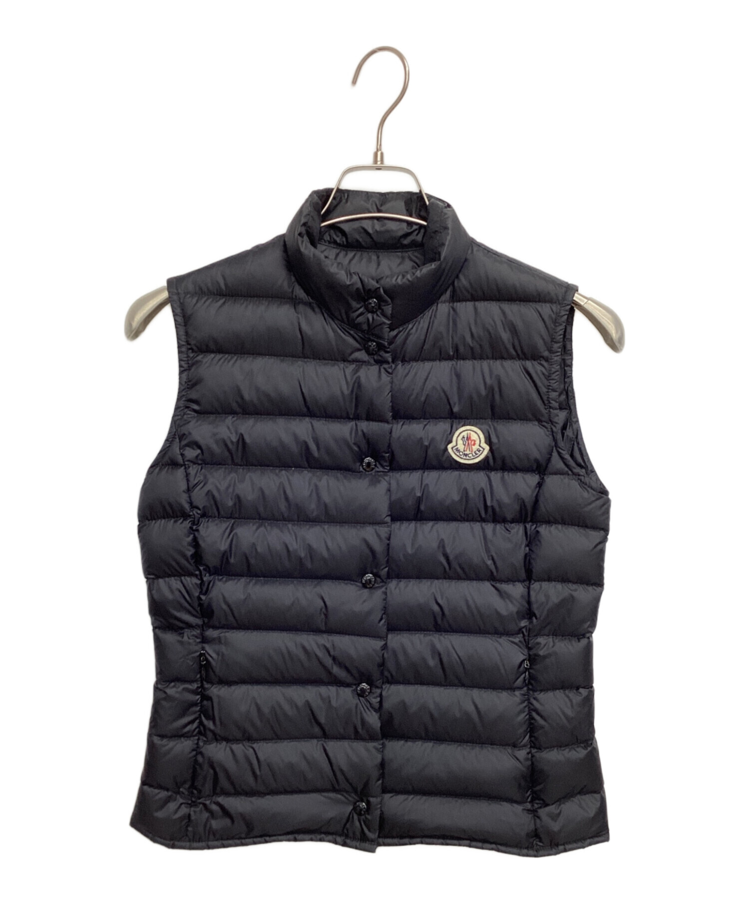 中古・古着通販】MONCLER (モンクレール) ダウンベスト ブラック