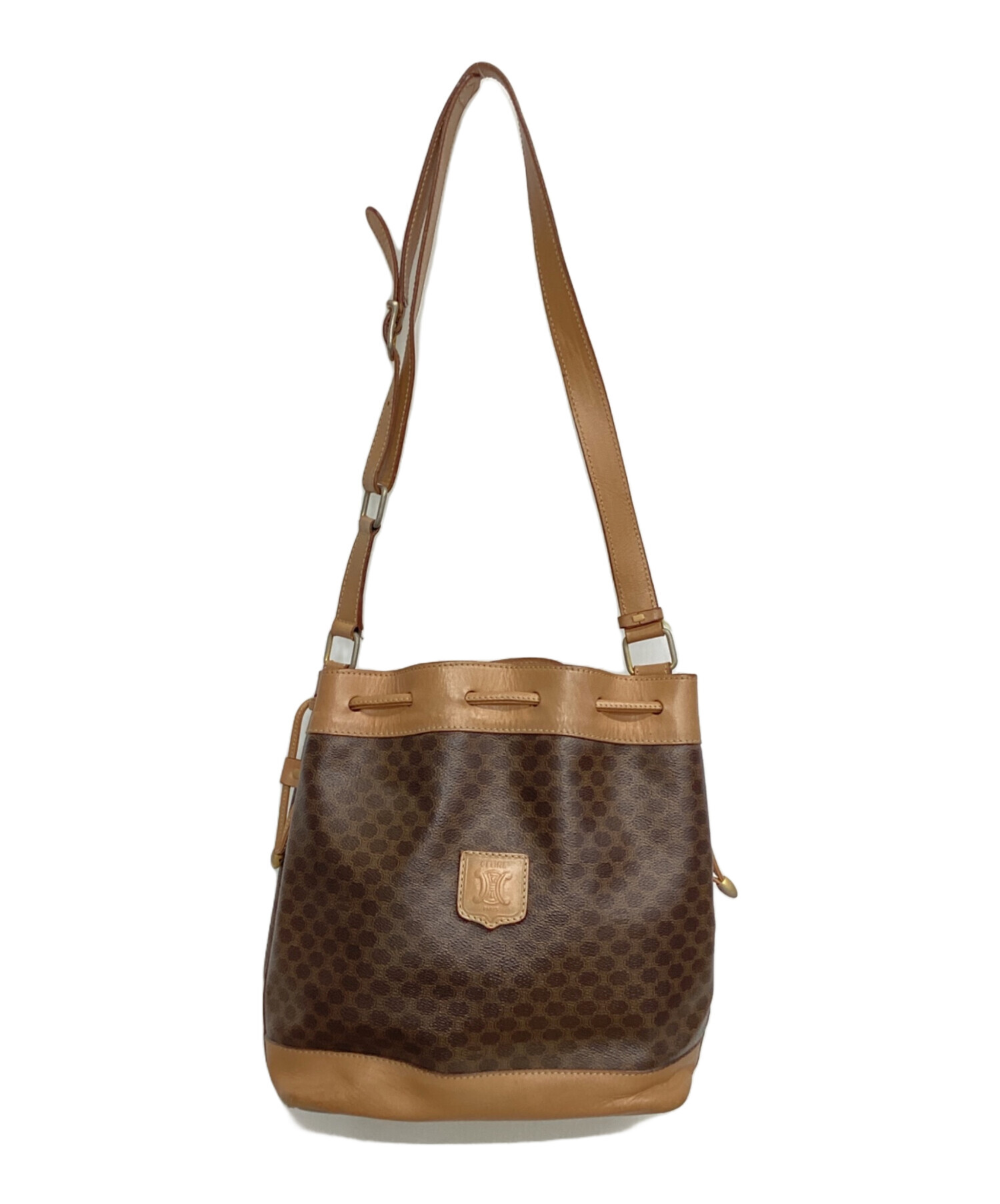 中古・古着通販】CELINE (セリーヌ) 巾着ショルダーバッグ｜ブランド