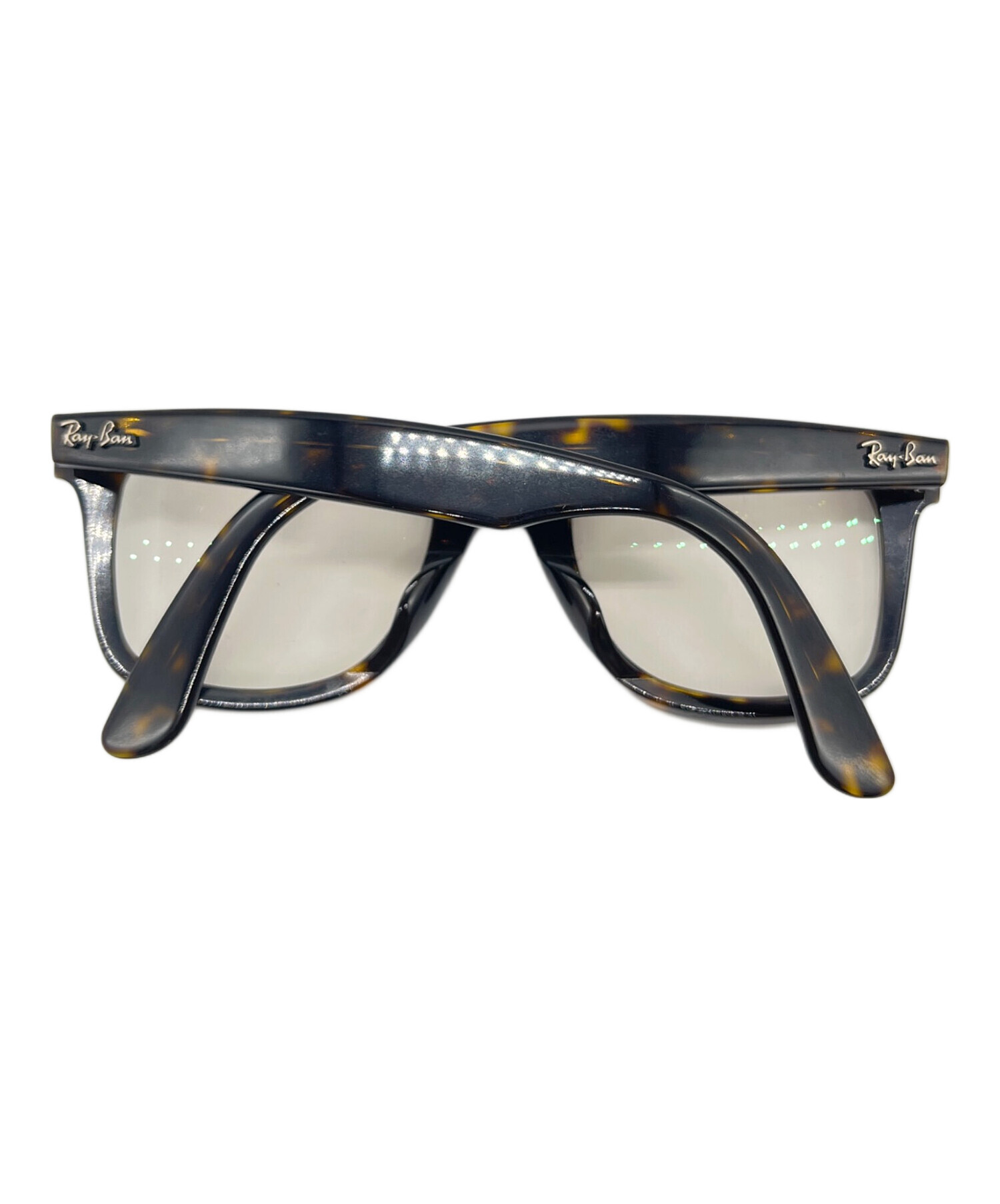 中古・古着通販】RAY-BAN (レイバン) 伊達眼鏡 ブラウン｜ブランド 