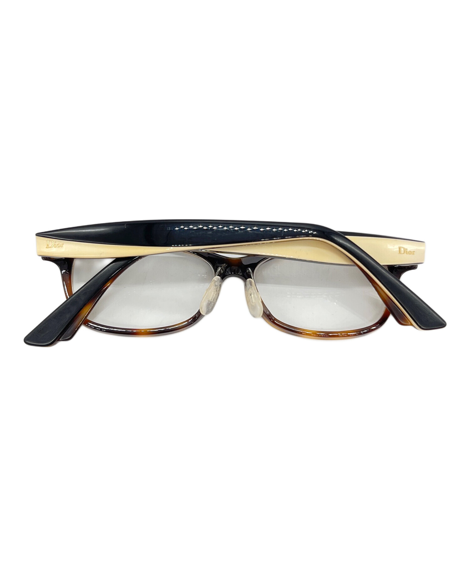 ChristianDior 伊達メガネ 中古・古着通販】Christian Dior (クリスチャン ディオール) 伊達眼鏡