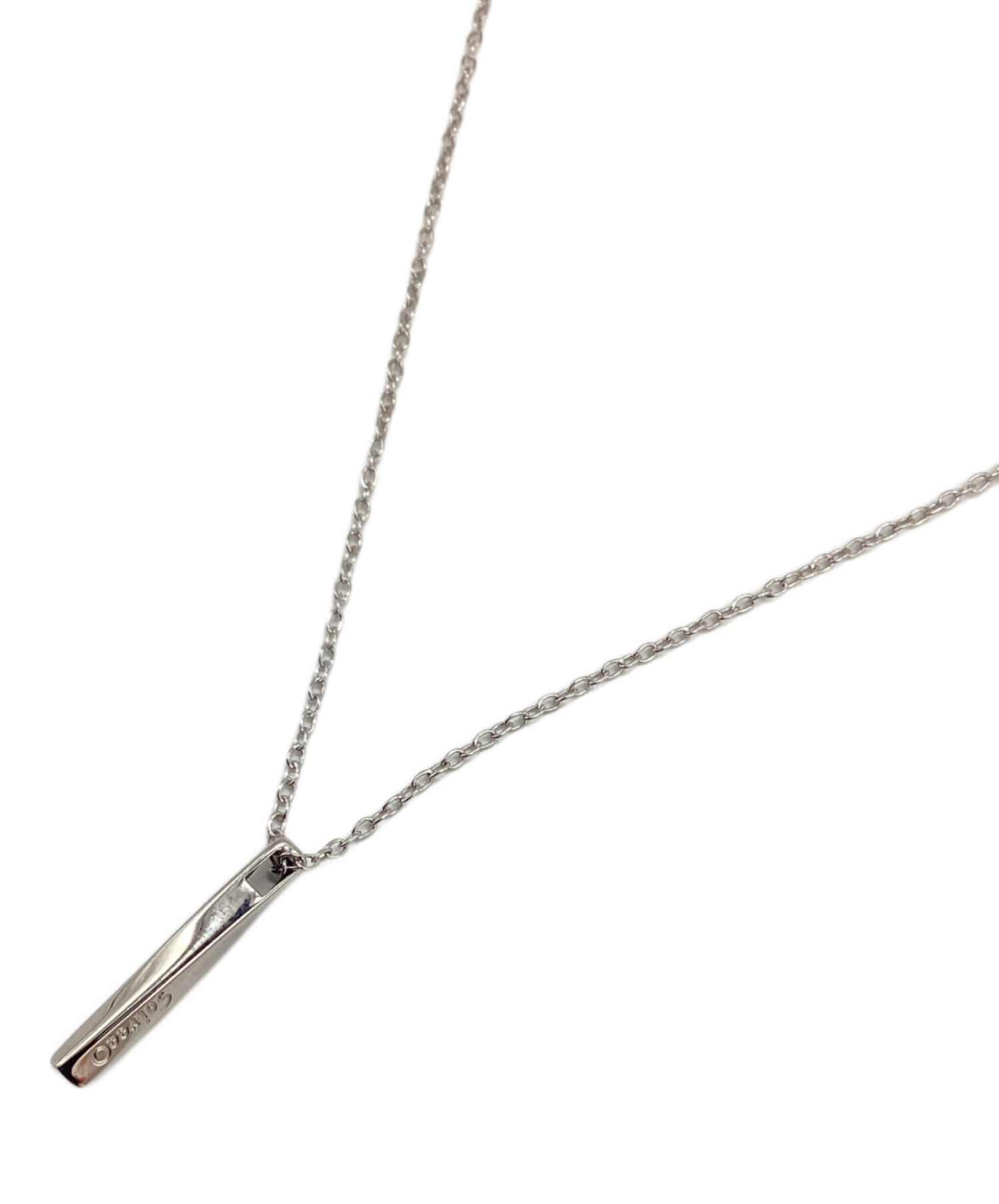 中古・古着通販】SoireeO (ソワレ・オー) TWIST ネックレス シルバー