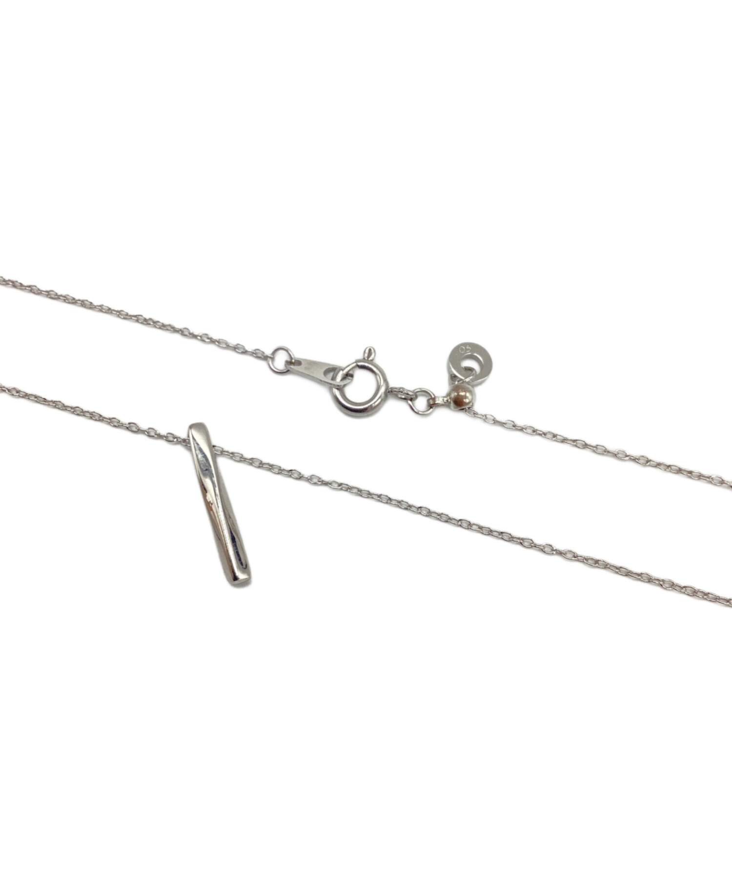 中古・古着通販】SoireeO (ソワレ・オー) TWIST ネックレス シルバー