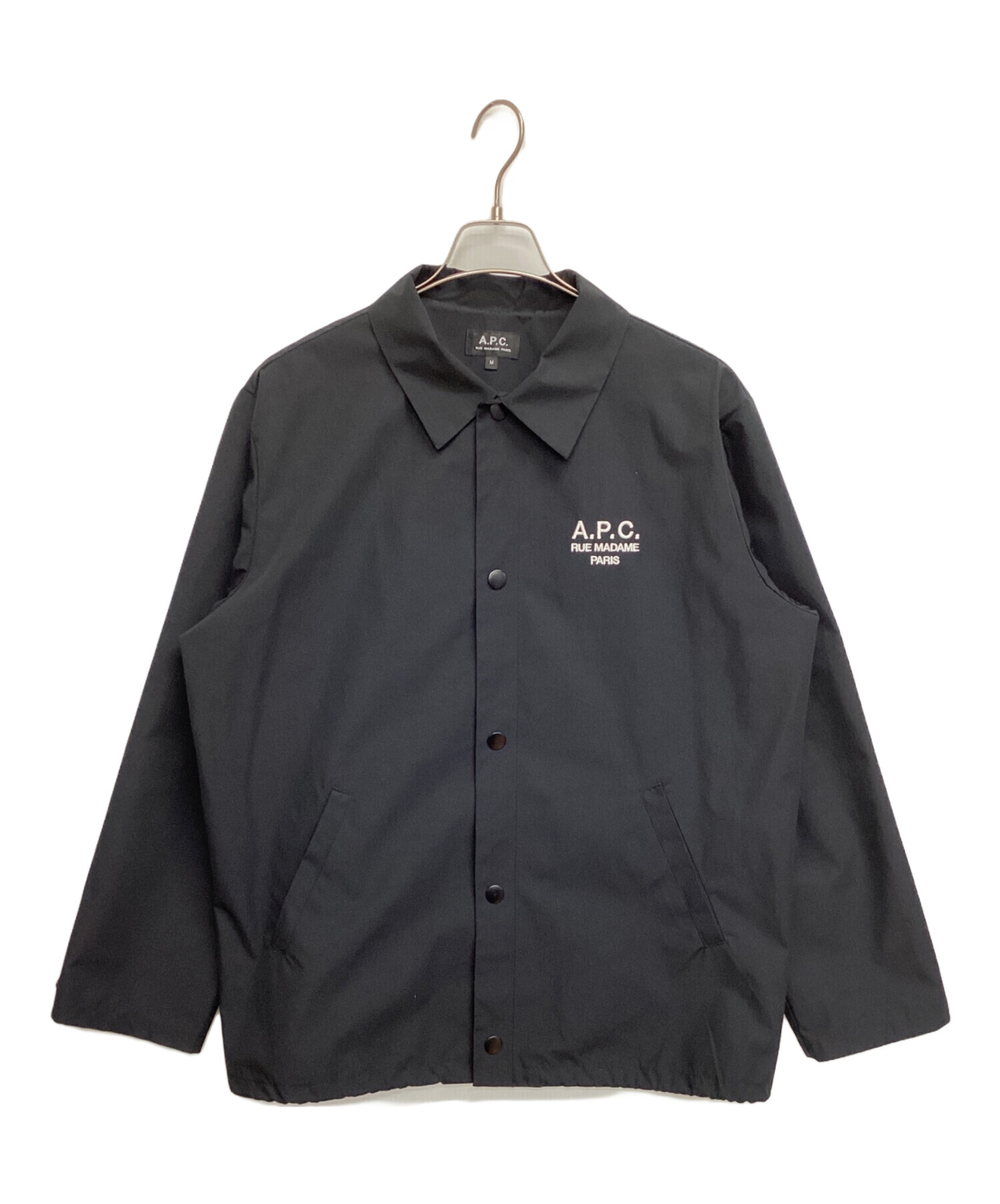 中古・古着通販】A.P.C. (アーペーセー) コーチジャケット ブラック