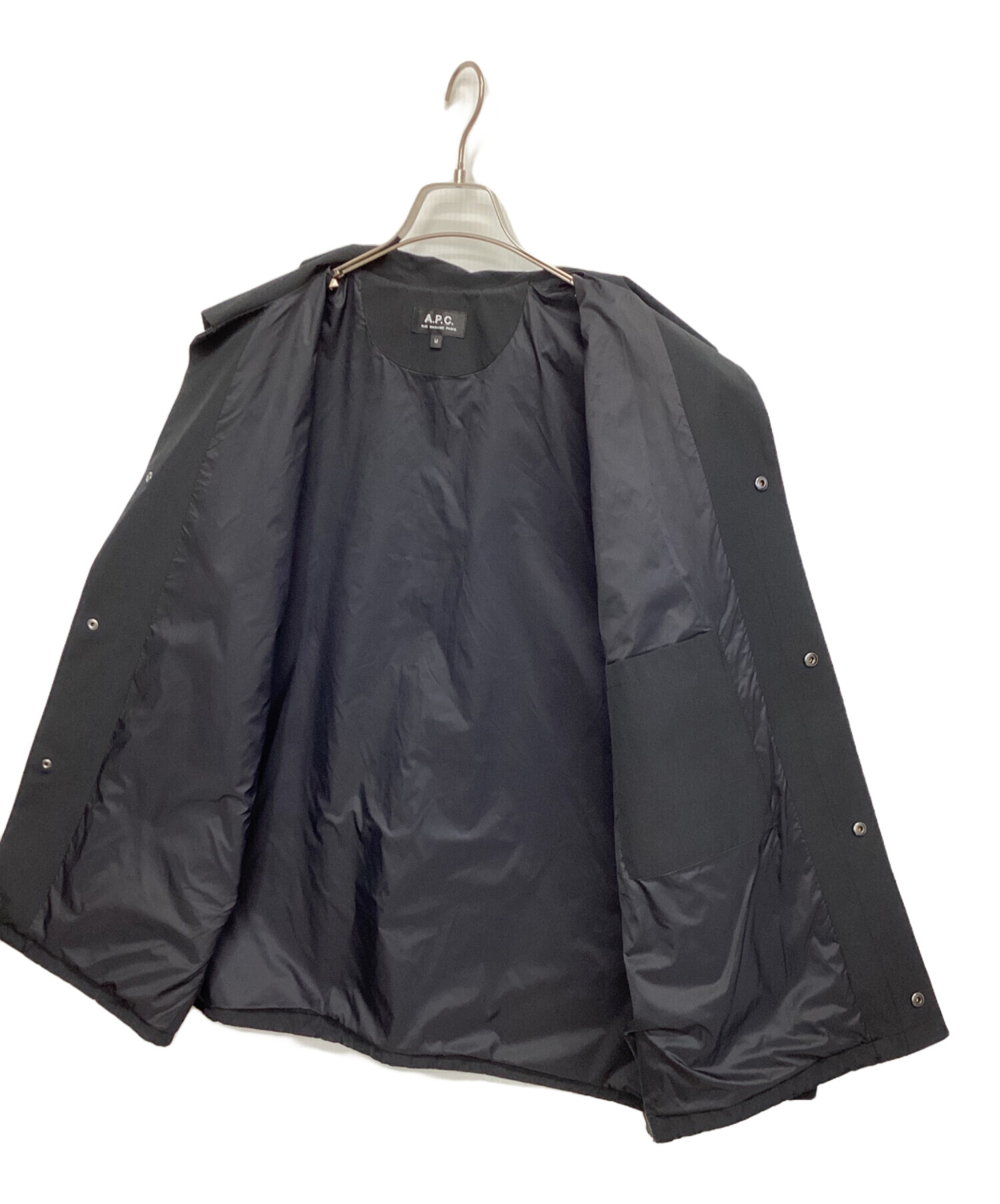 中古・古着通販】A.P.C. (アーペーセー) コーチジャケット ブラック