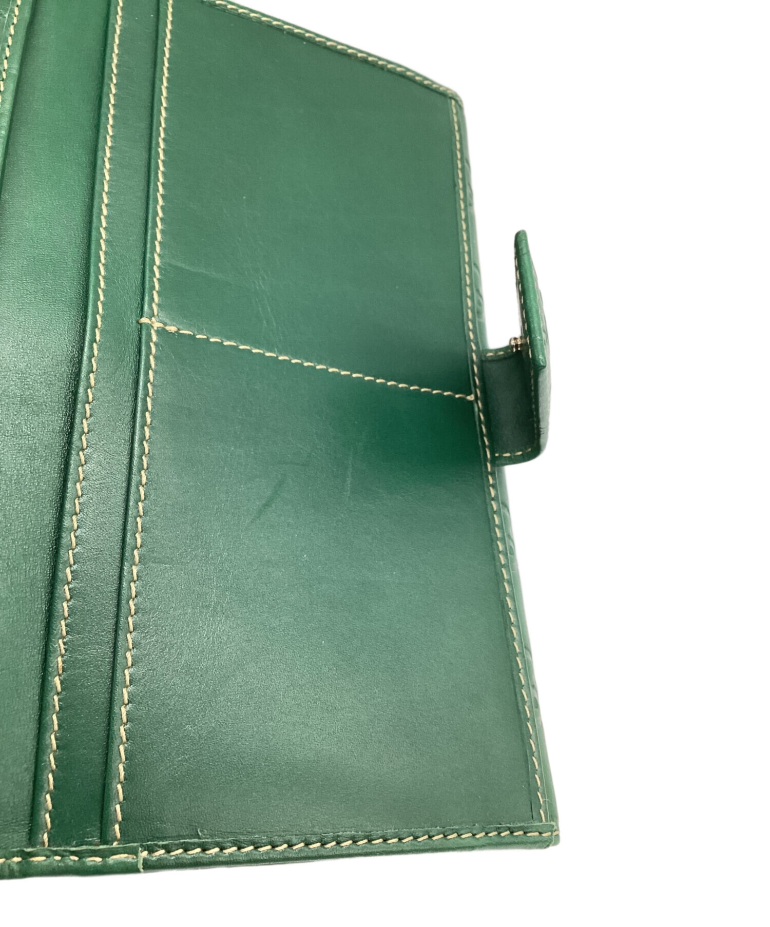 中古・古着通販】GUCCI (グッチ) 長財布 グリーン｜ブランド・古着通販