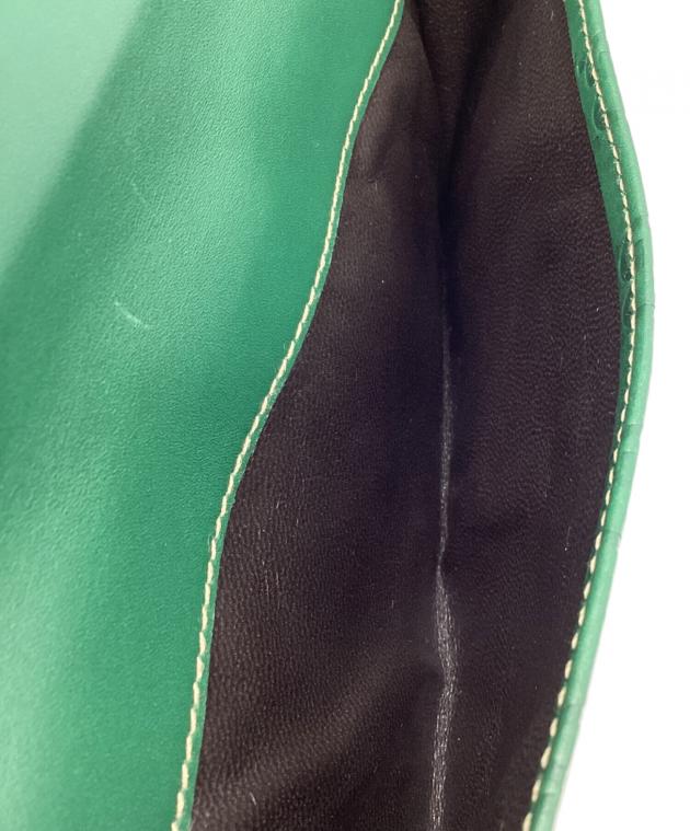中古・古着通販】GUCCI (グッチ) 長財布 グリーン｜ブランド・古着通販
