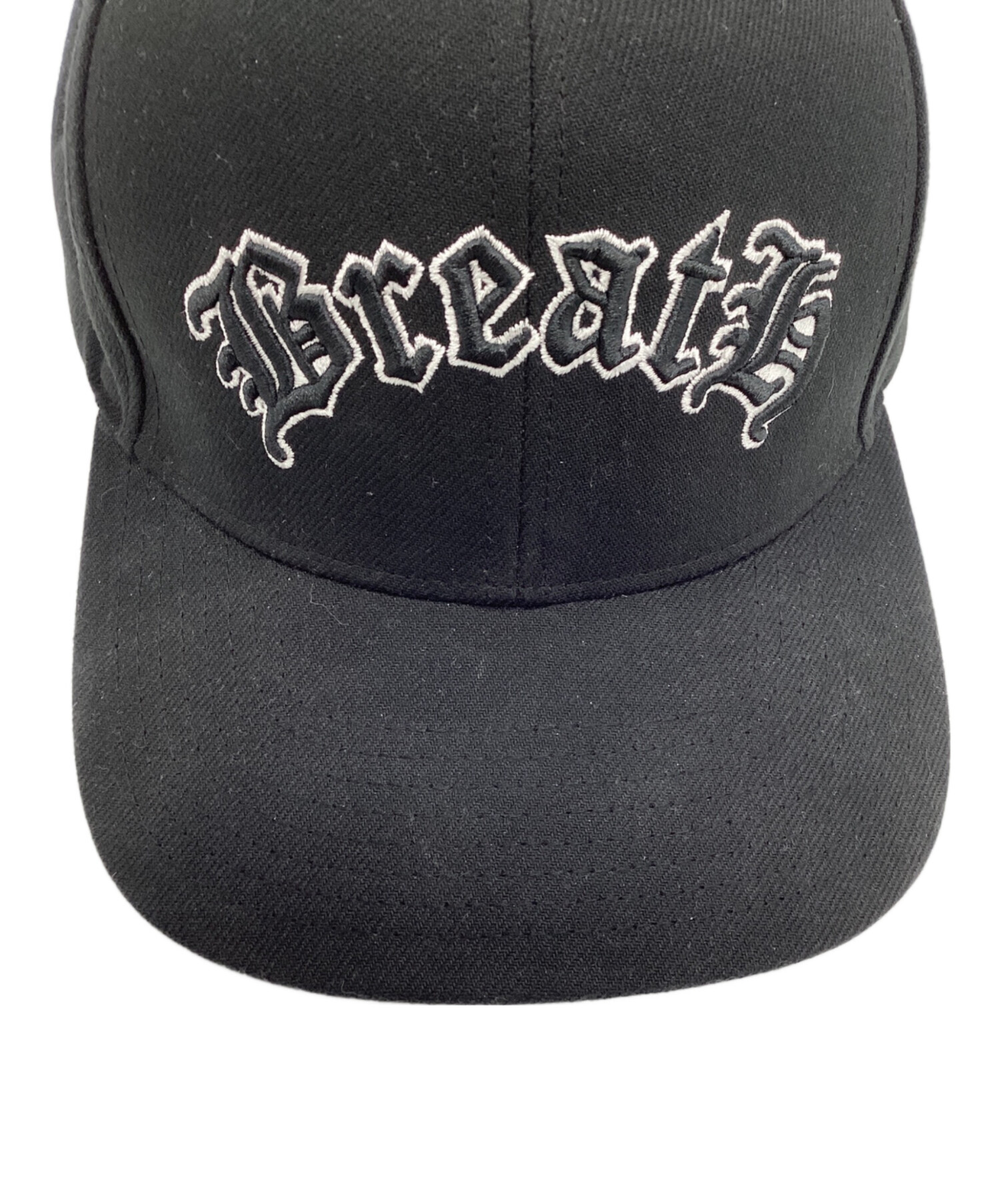 【パブロ着用・即完売モデル】BADHOP　BREATH　キャップ　ブラック　黒 中古・古着通販】MITCHELL & NESS (ミッチェルアンドネス) BREATH