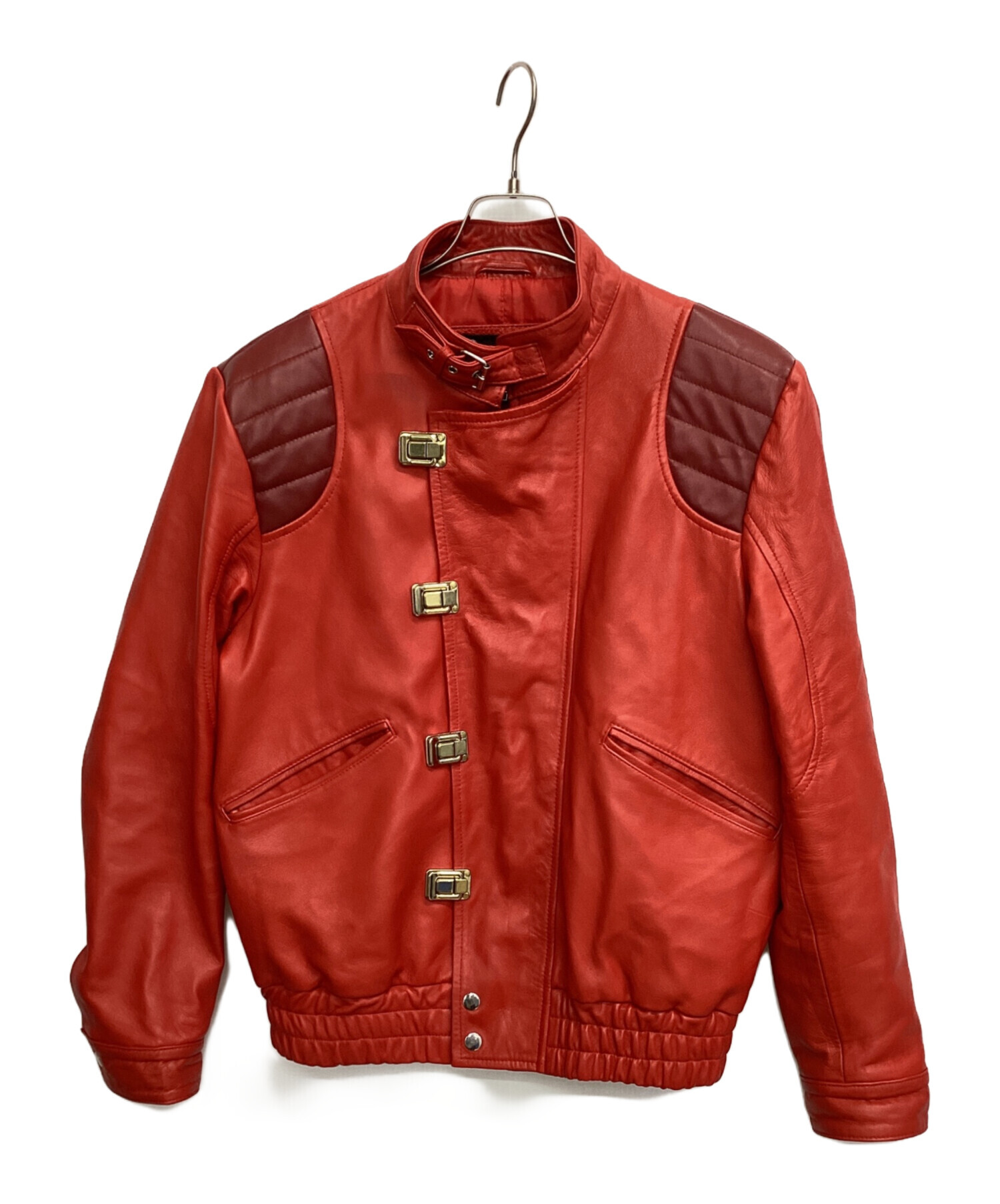 【リフレクト】中古 美品 レザー ジャケット 11号 中古・古着通販】Real Leather (リアルレザー) レザージャケット