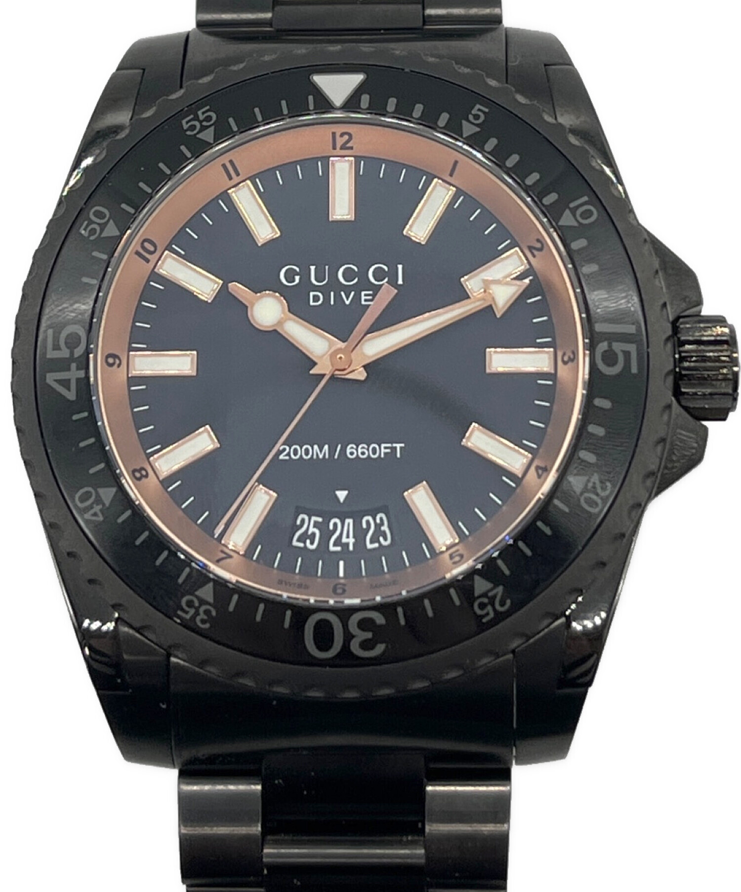 中古・古着通販】GUCCI (グッチ) DIVE (ダイブ) ブラック｜ブランド 