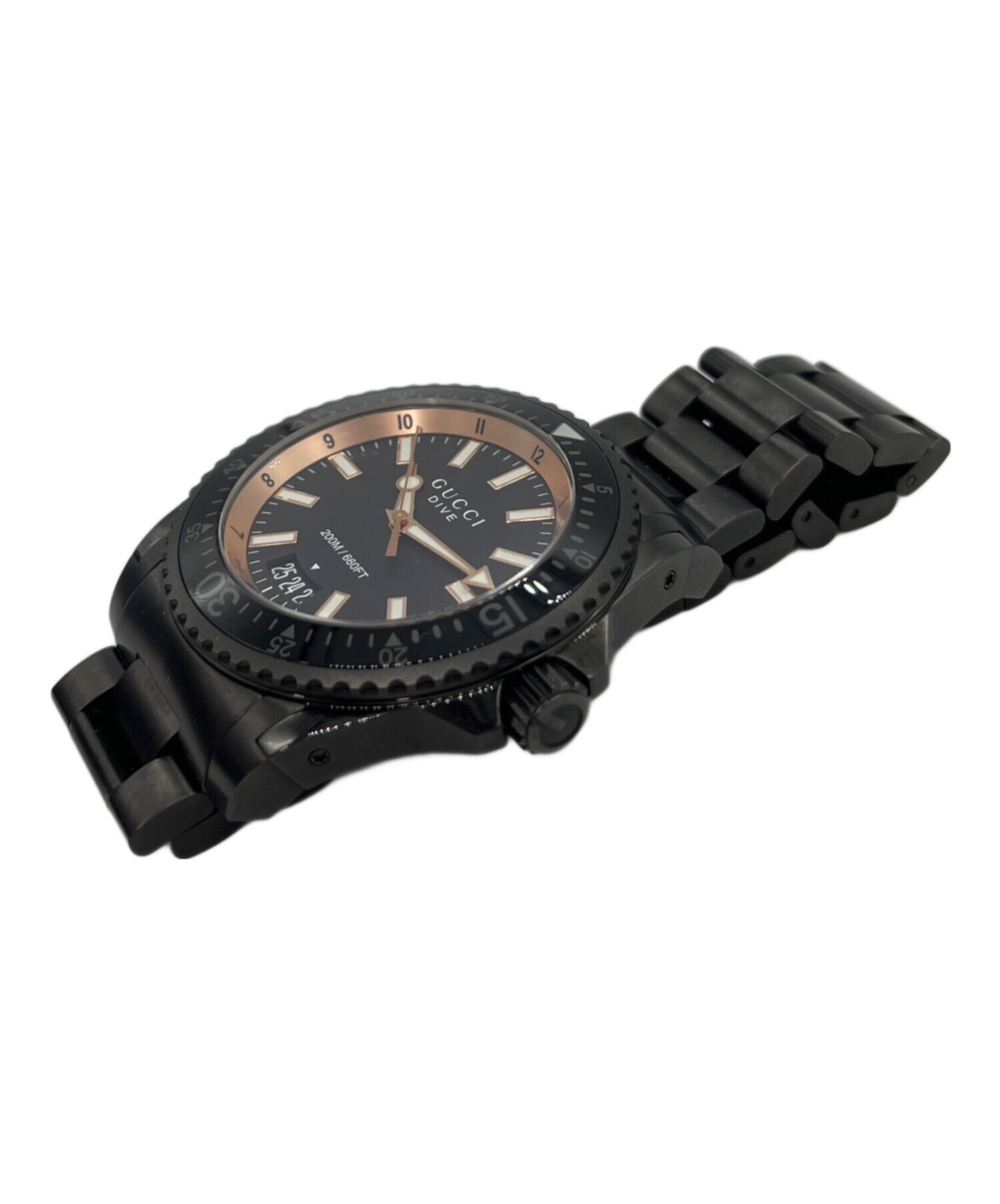 中古・古着通販】GUCCI (グッチ) DIVE (ダイブ) ブラック｜ブランド 