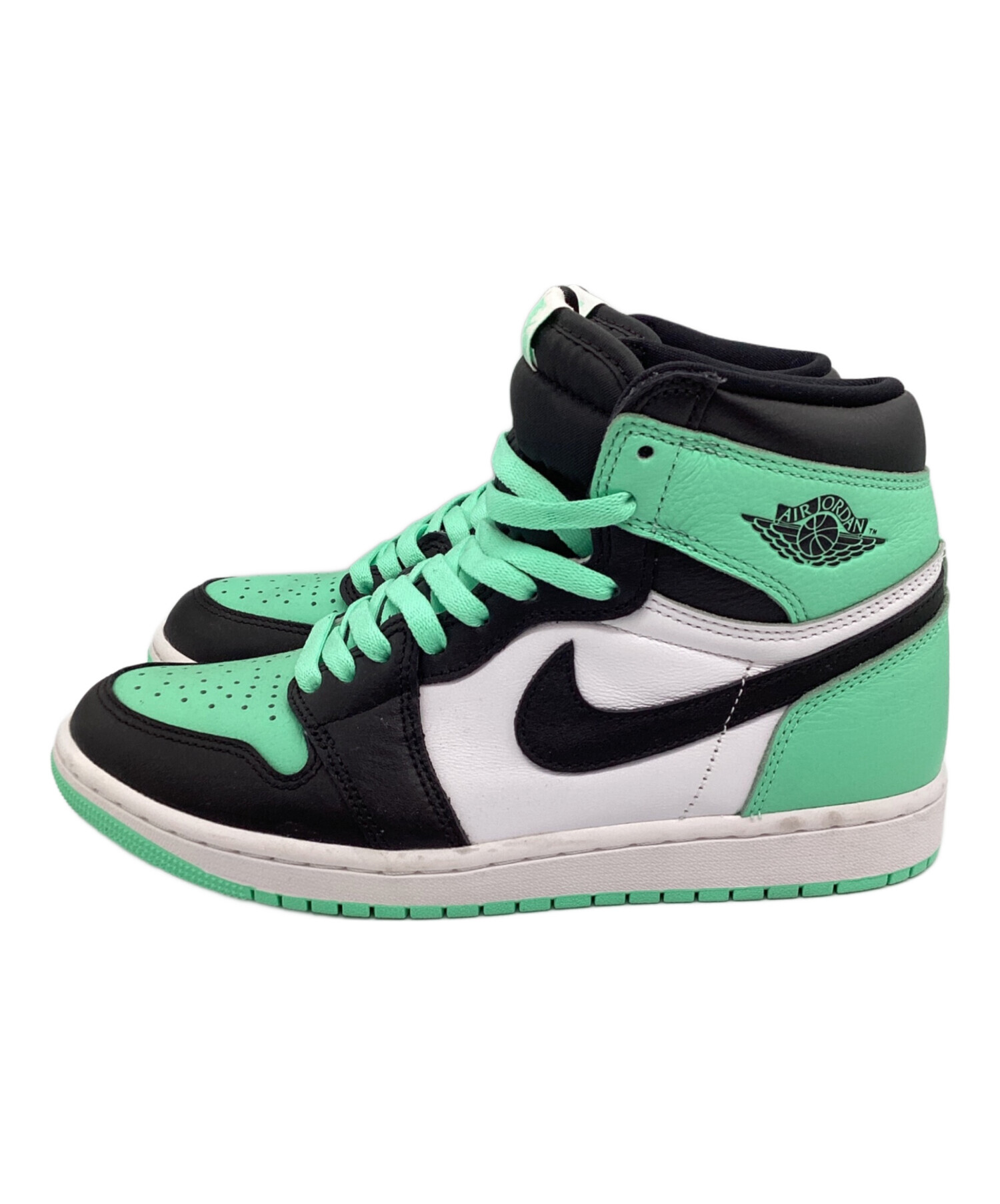 中古・古着通販】NIKE (ナイキ) ハイカットスニーカー グリーングロー
