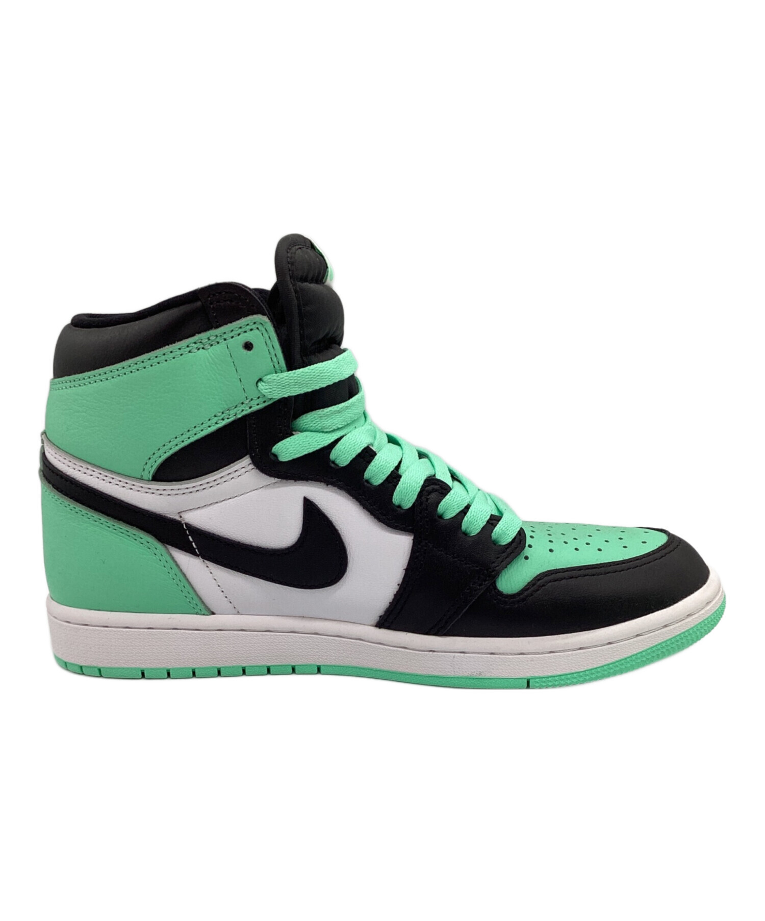 中古・古着通販】NIKE (ナイキ) ハイカットスニーカー グリーングロー