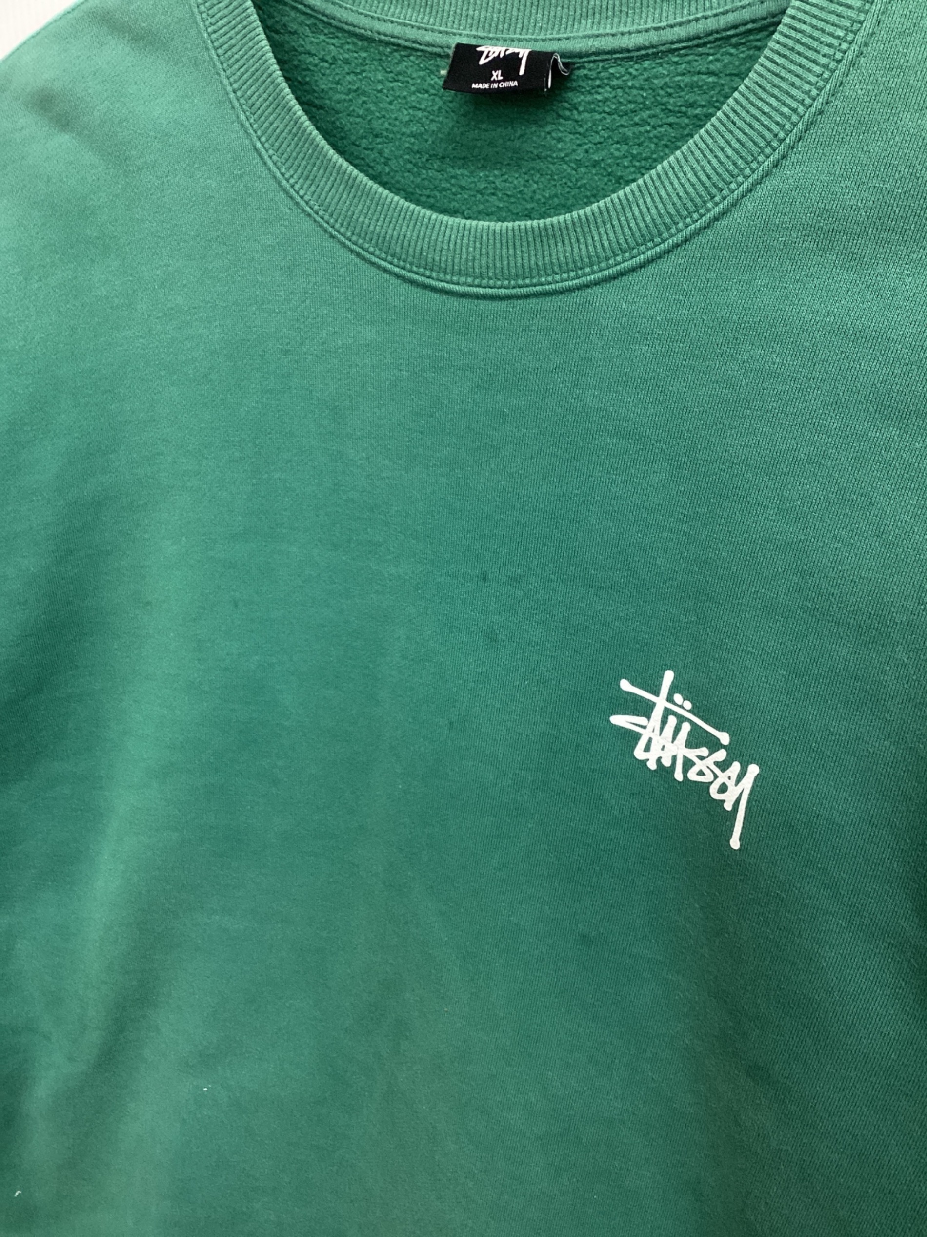 中古・古着通販】stussy (ステューシー) クルーネックスウェット 