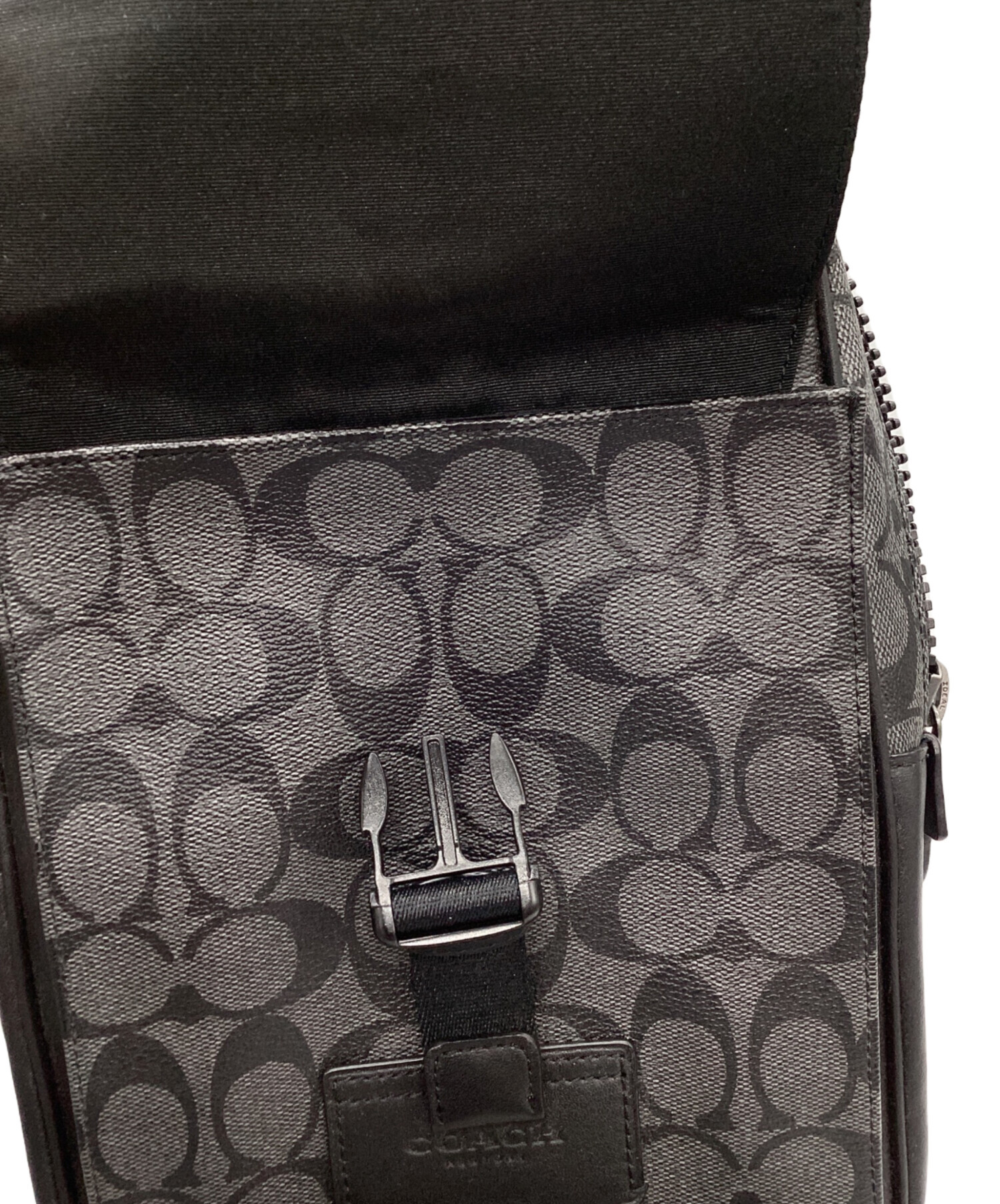 中古・古着通販】COACH (コーチ) ボディーバッグ ブラック｜ブランド