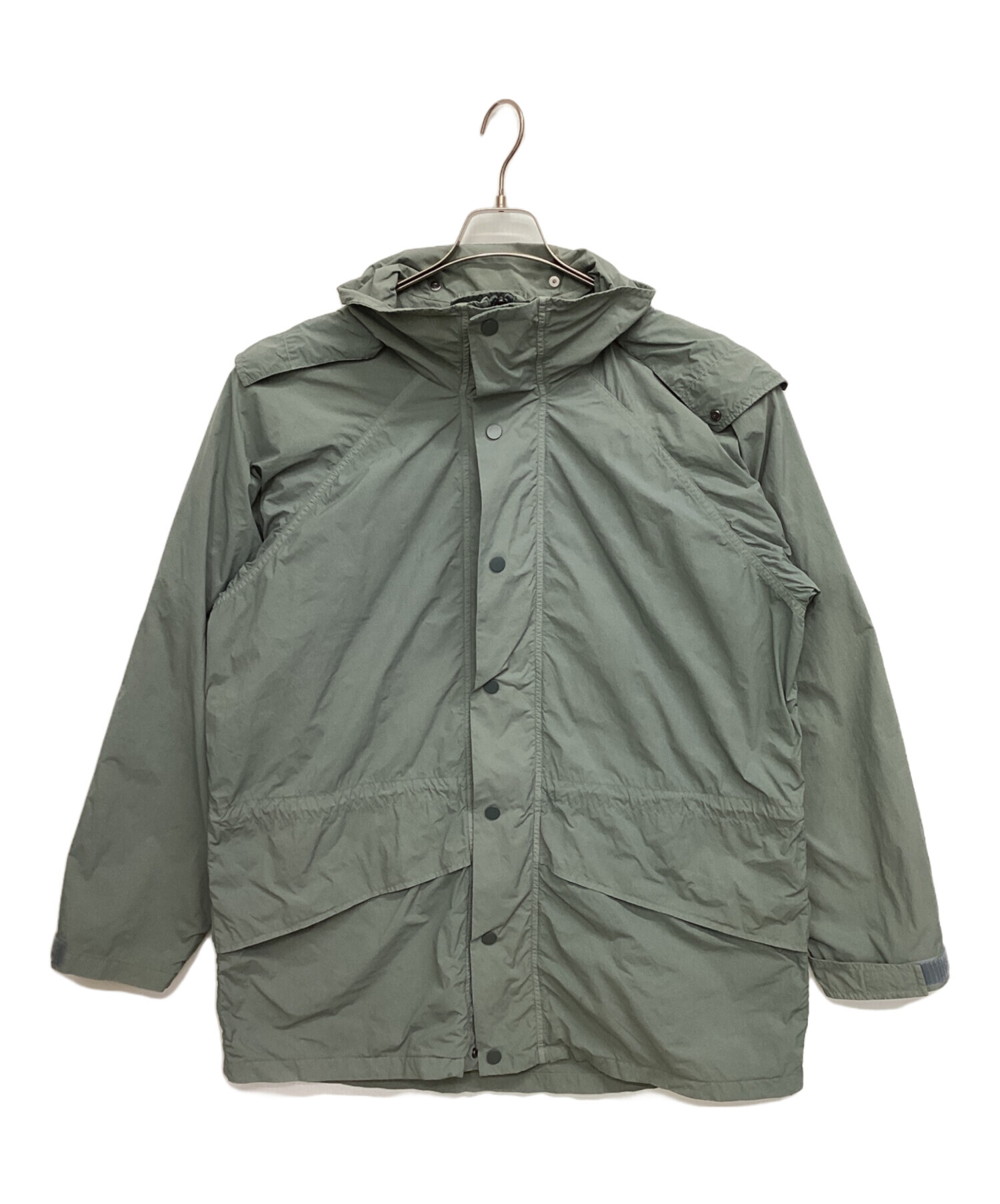 中古・古着通販】ATON (エイトン) ナイロンコート グレー サイズ:2