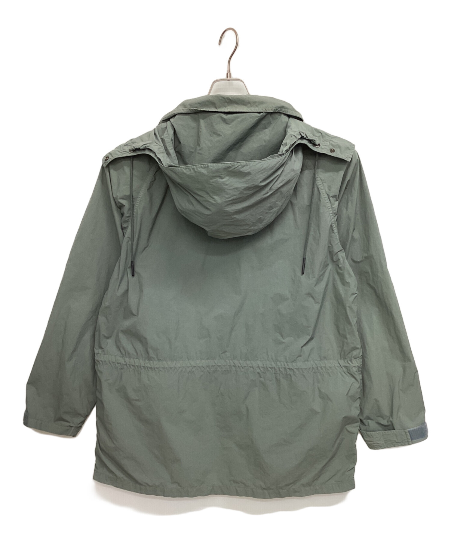 中古・古着通販】ATON (エイトン) ナイロンコート グレー サイズ:2