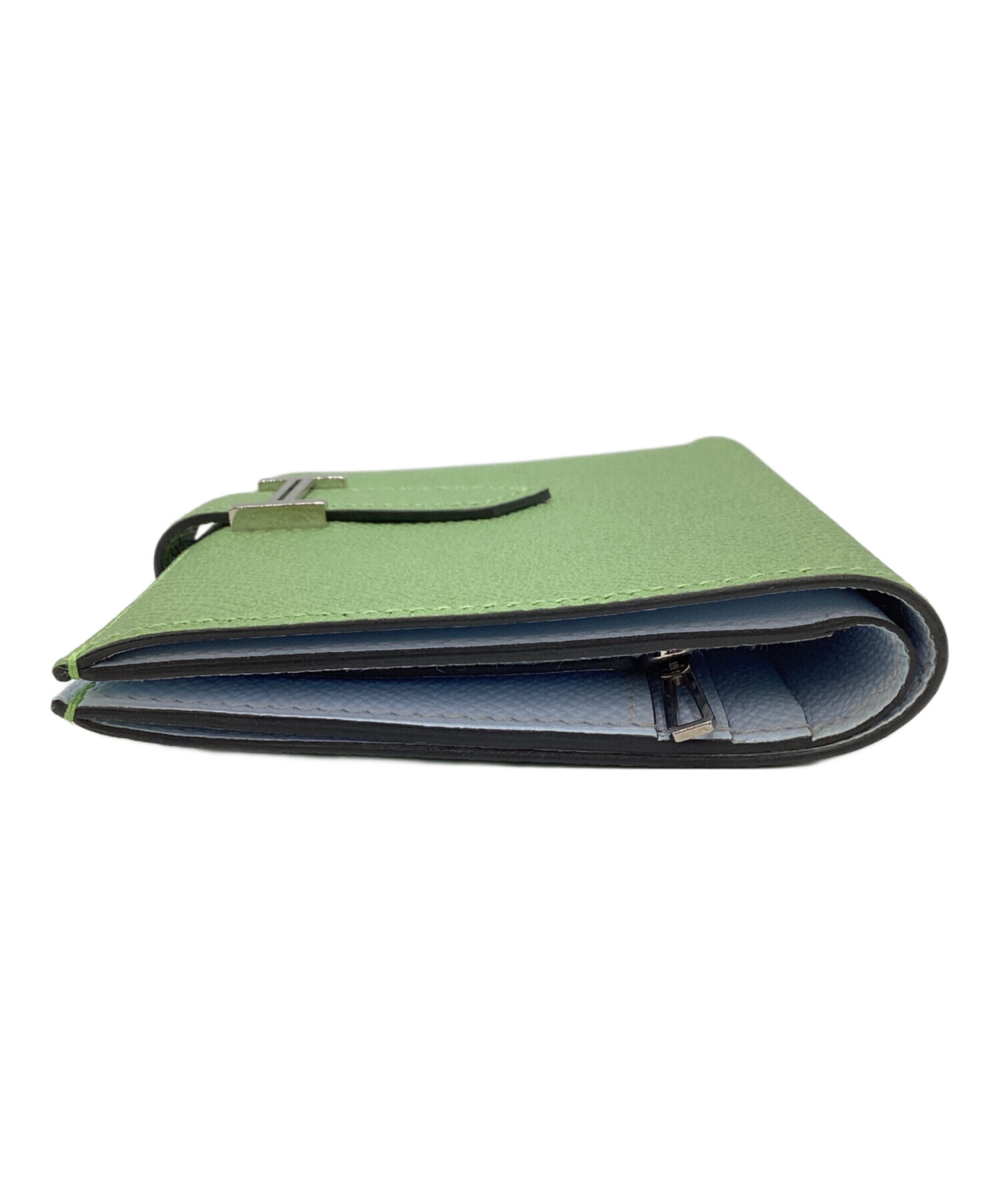 HERMES エルメス 財布・ケース  緑 【古着】【中古】【送料無料】 【古着】【中古】 HERMES - HERMES エルメス 財布・コインケース 緑 【古着】【中古