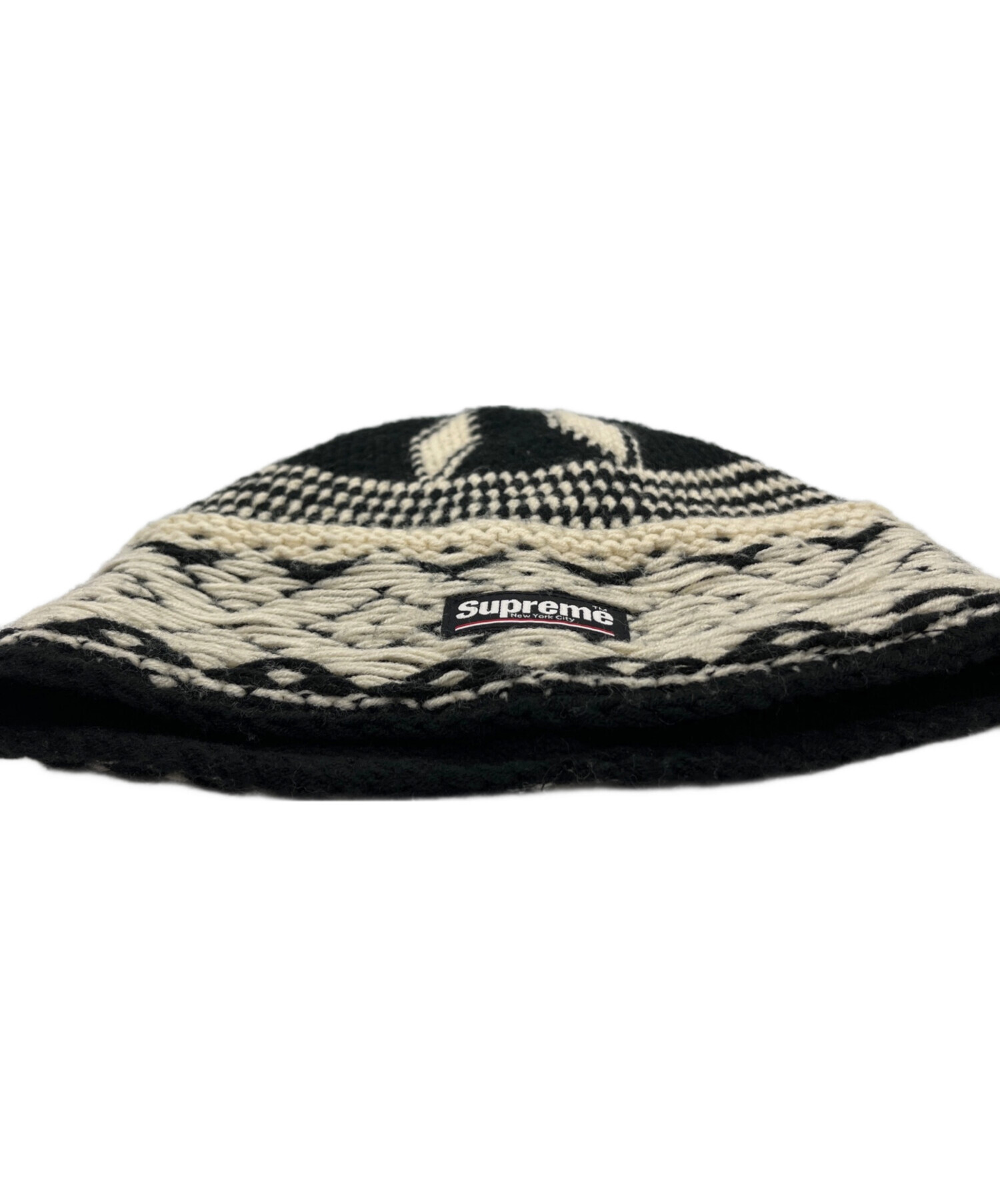 中古・古着通販】Supreme (シュプリーム) Diamond Beanie ブラック