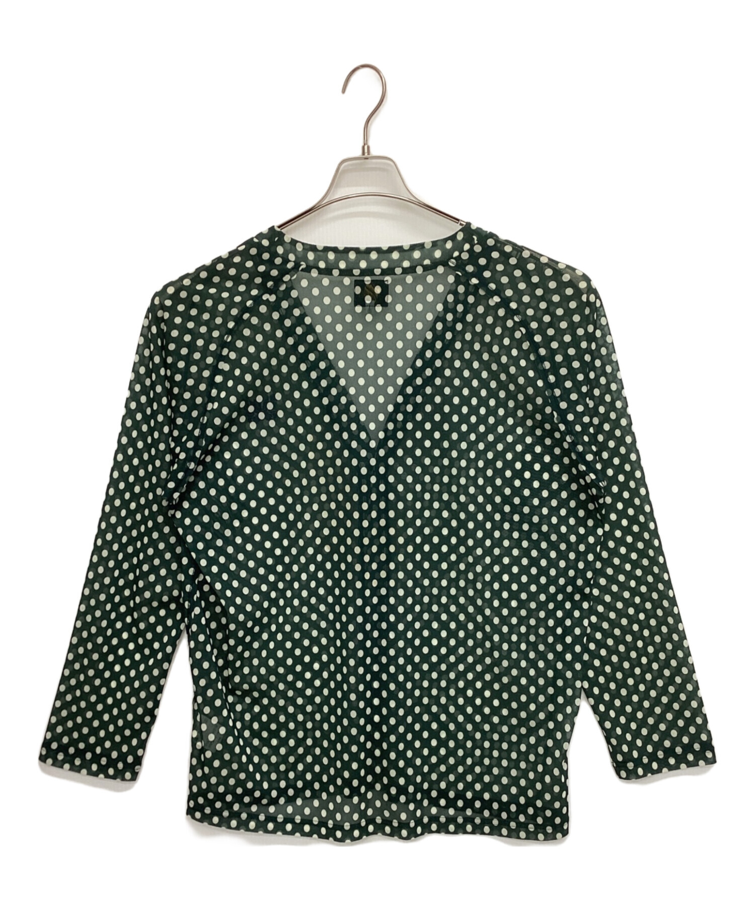 中古・古着通販】Needles (ニードルズ) V Neck Cardigan - Poly Mesh