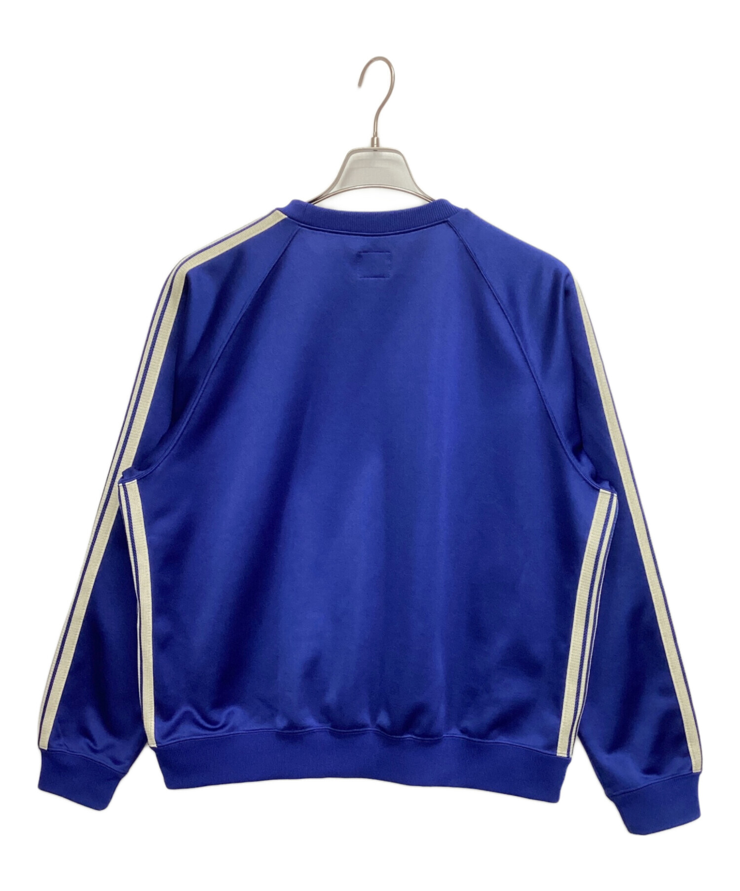 needles 24ss トラッククルーネック　ブルー　古着　ユニセックス 中古・古着通販】Needles (ニードルズ) Track Crew Neck Shirt ブルー