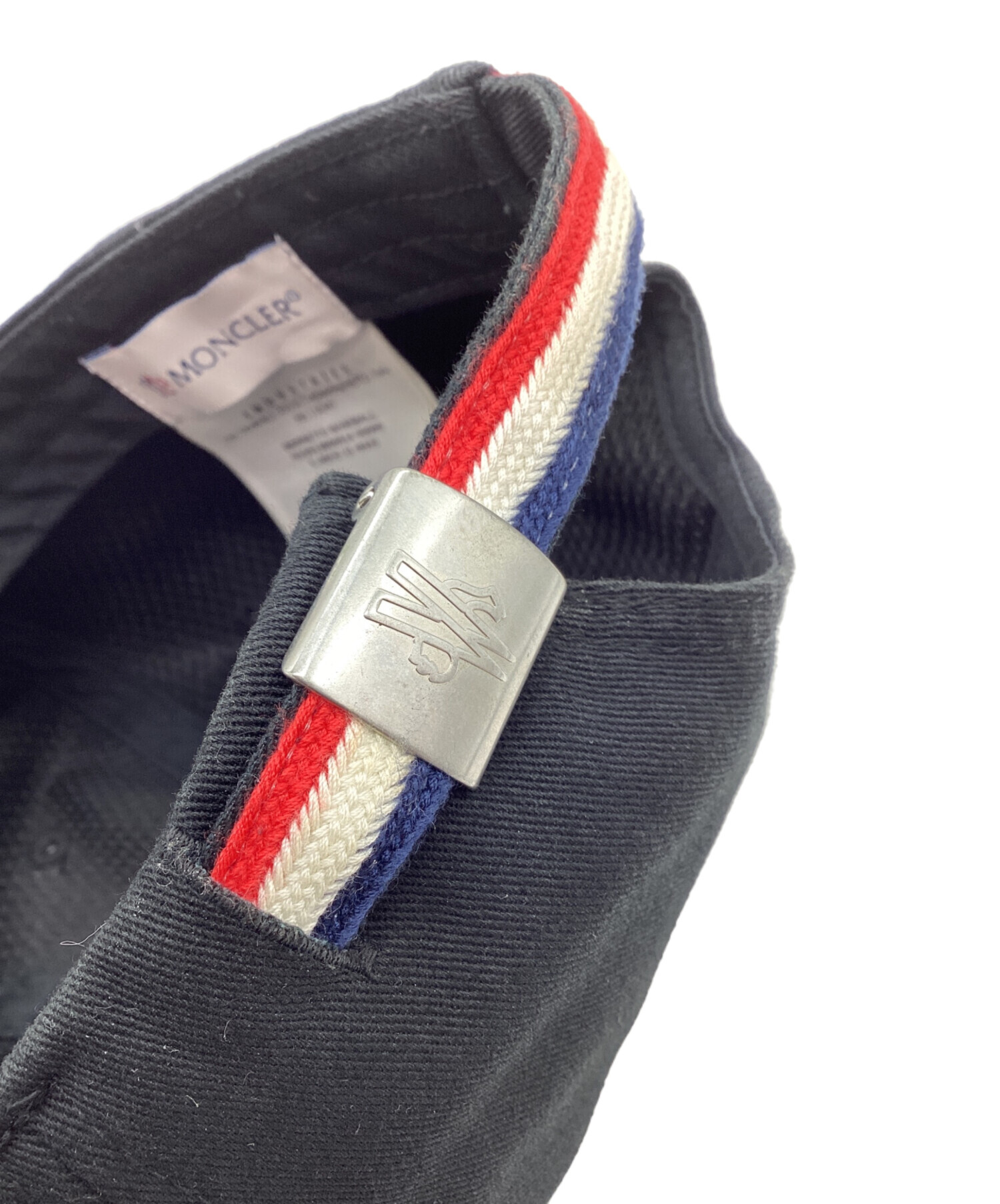 中古・古着通販】MONCLER (モンクレール) キャップ ブラック｜ブランド