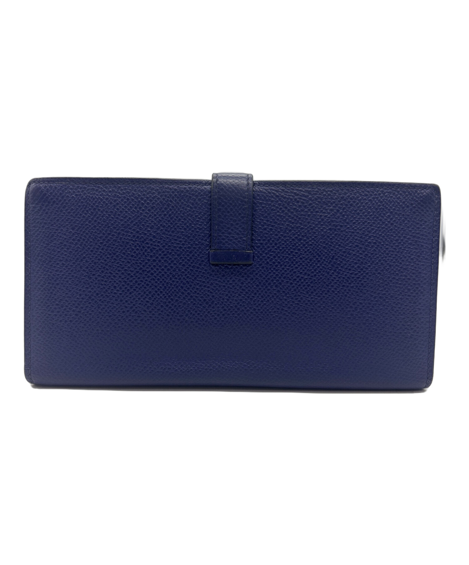 中古・古着通販】HERMES (エルメス) ベアンスフレ 長財布 ブルー