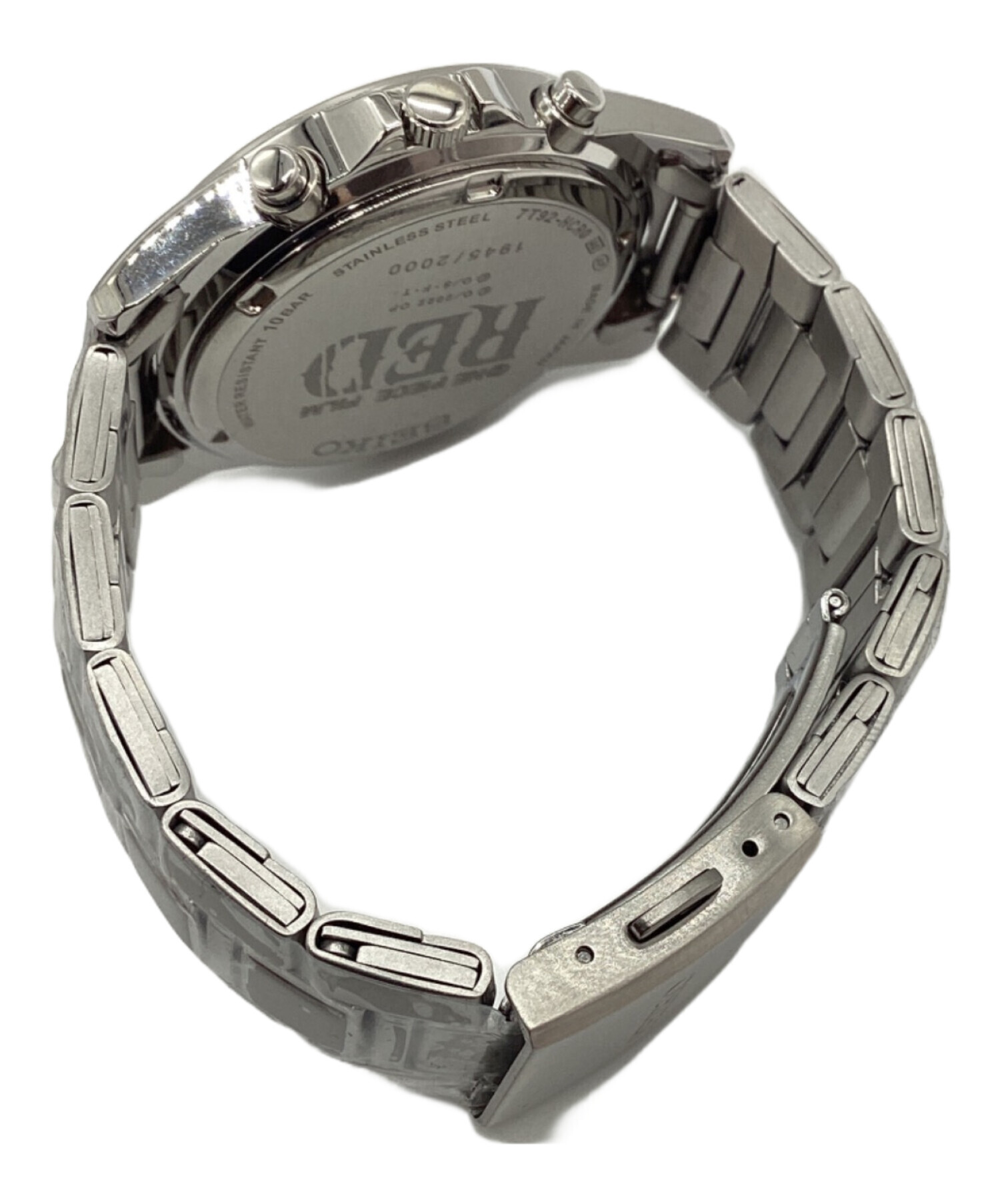 中古・古着通販】SEIKO (セイコー) クロノグラフ レッド 未使用品 