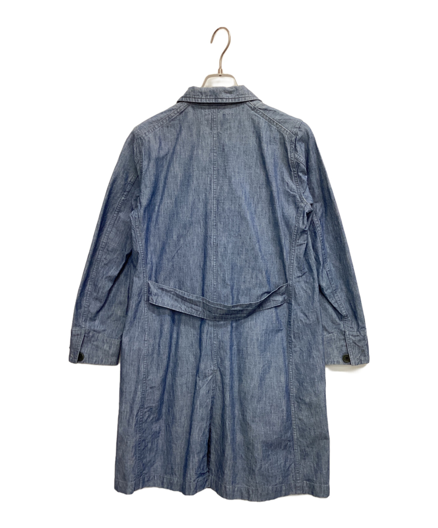 中古・古着通販】DANTON (ダントン) チェスターコート ネイビー サイズ