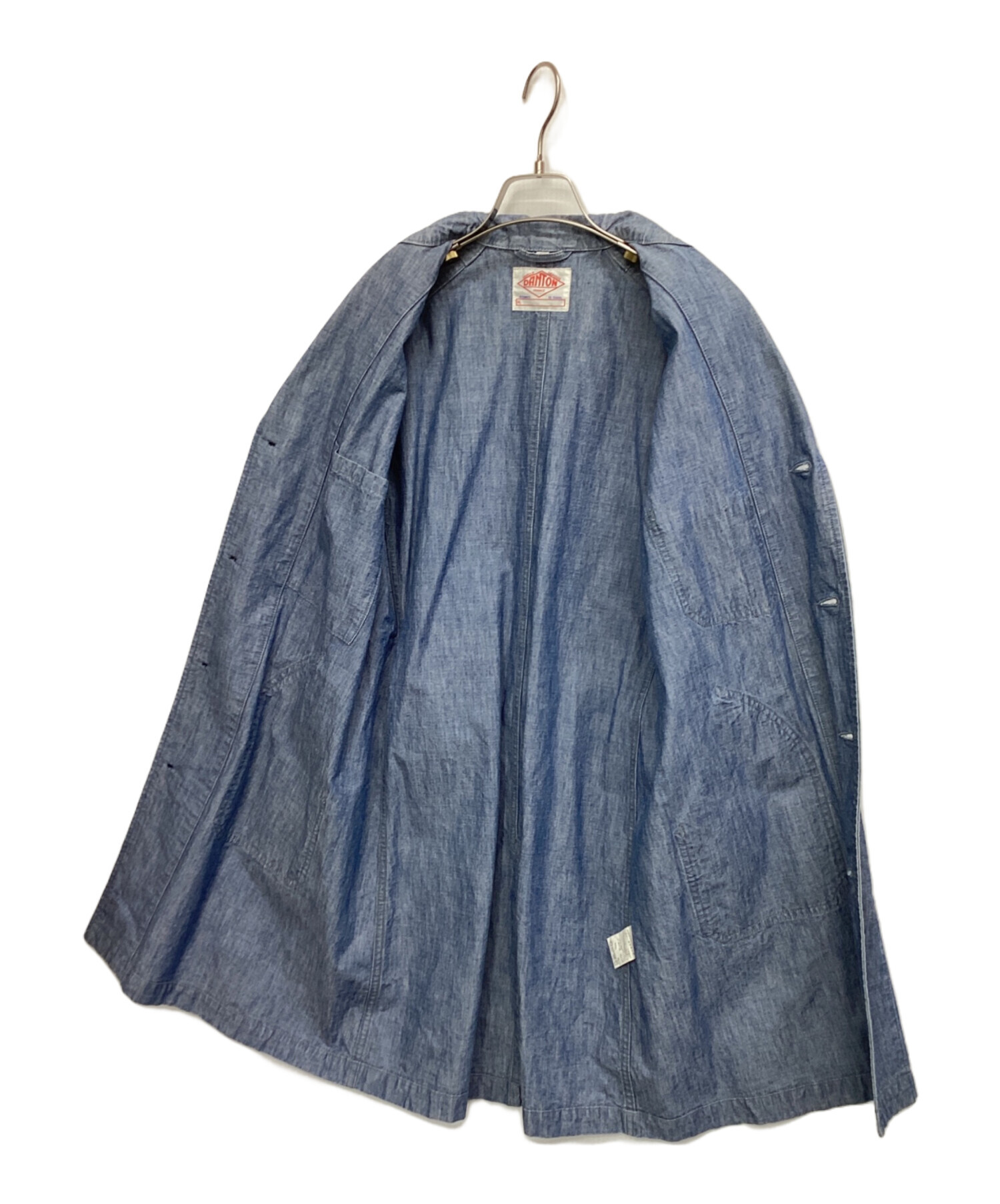 中古・古着通販】DANTON (ダントン) チェスターコート ネイビー サイズ