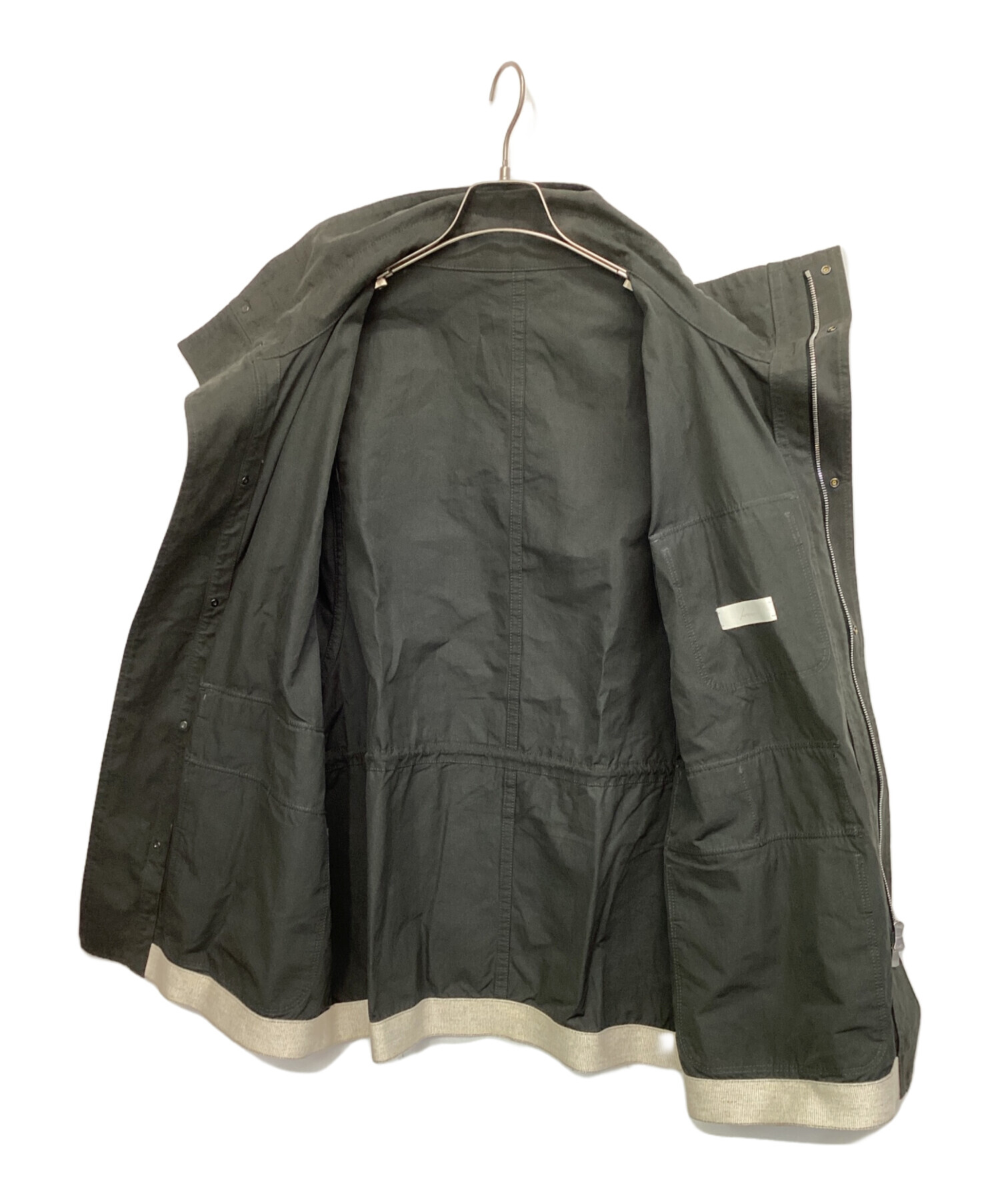 中古・古着通販】IRENISA (イレニサ) MODIFIED SLEEVE ZIP BLOUSON 