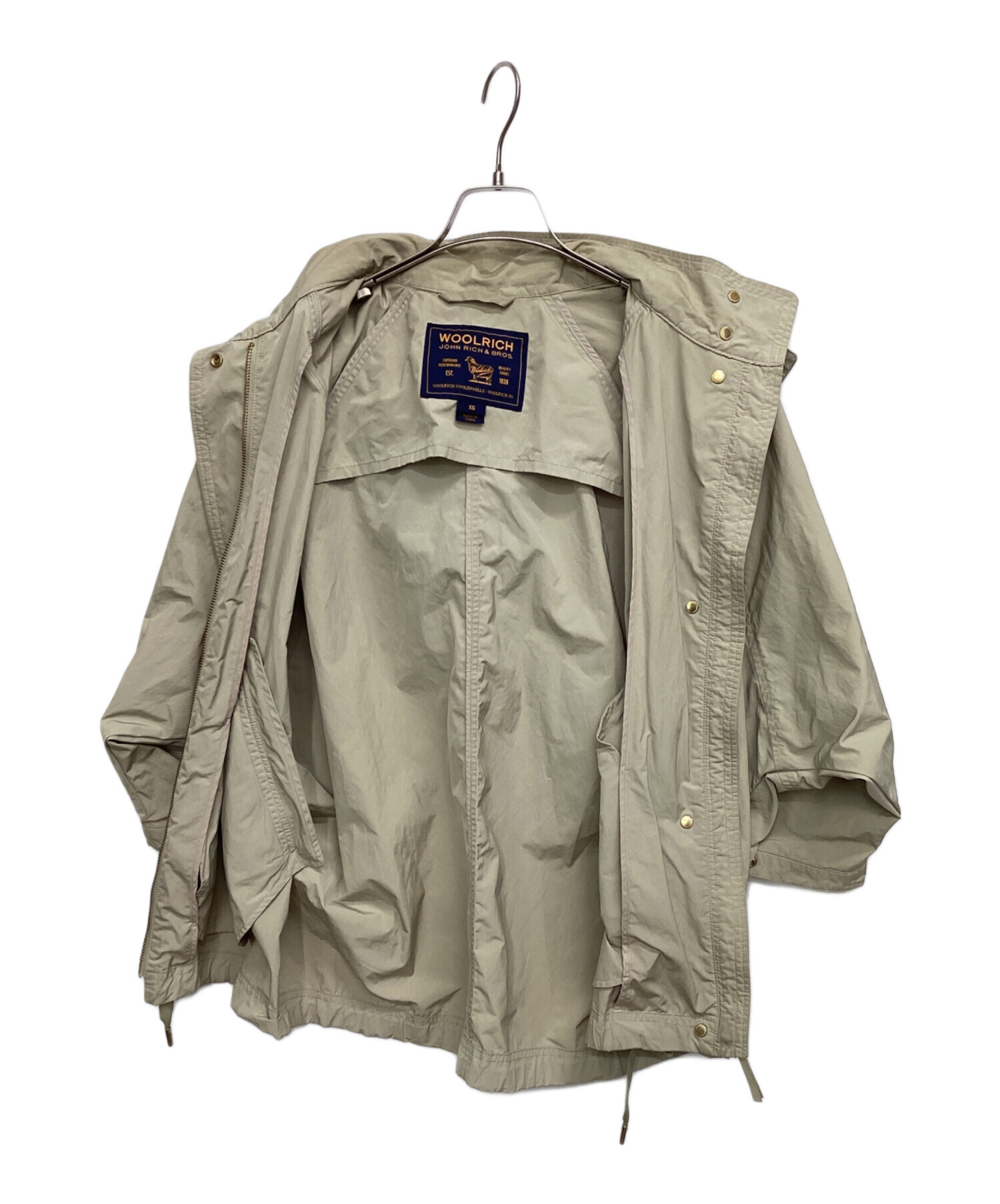 中古・古着通販】WOOLRICH (ウールリッチ) ナイロンジャケット カーキ