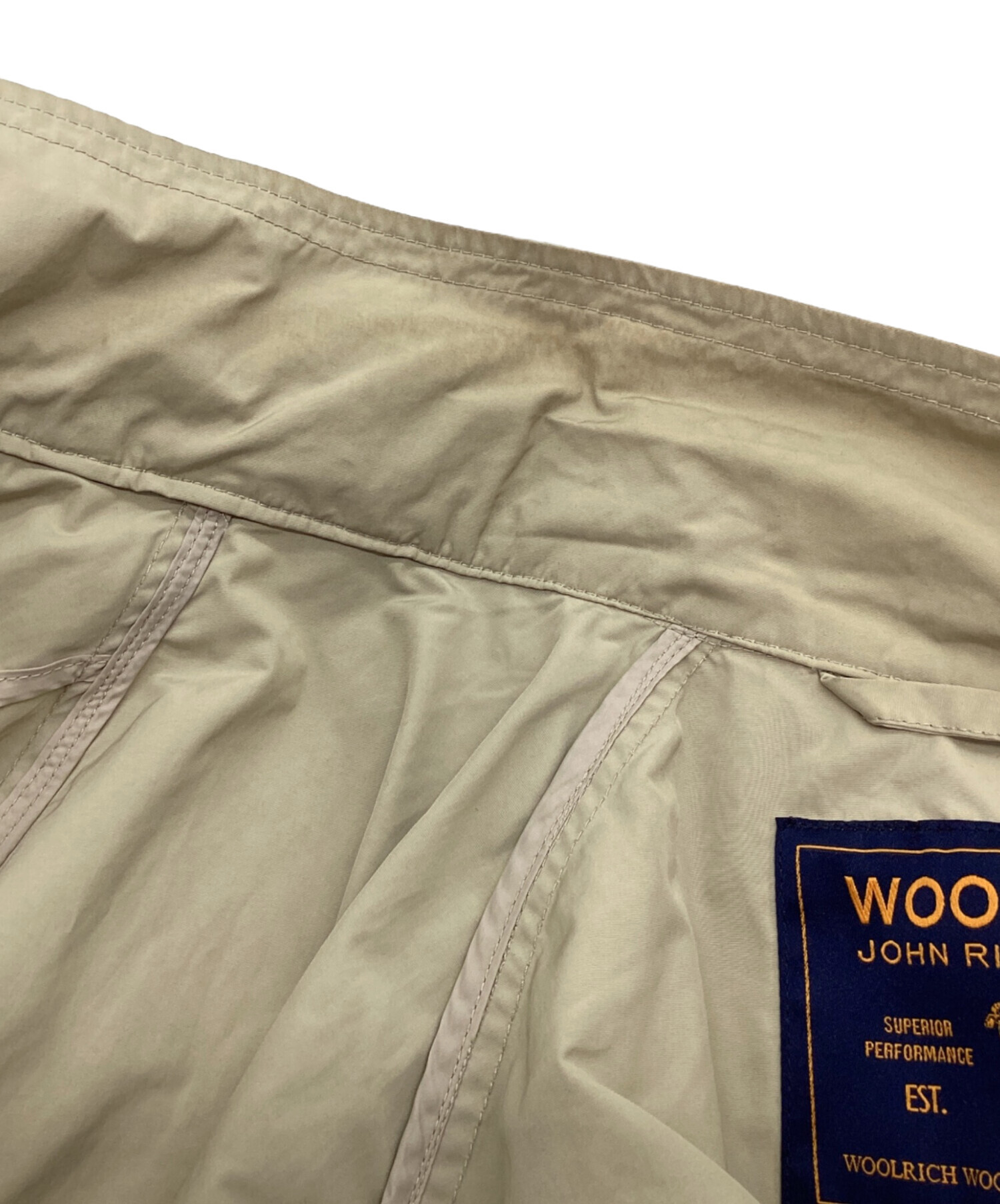 中古・古着通販】WOOLRICH (ウールリッチ) ナイロンジャケット カーキ 