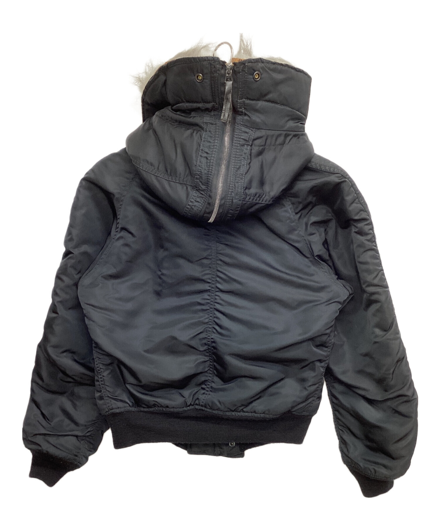 中古・古着通販】ALPHA (アルファ) N-2Bジャケット USA製 ブラック